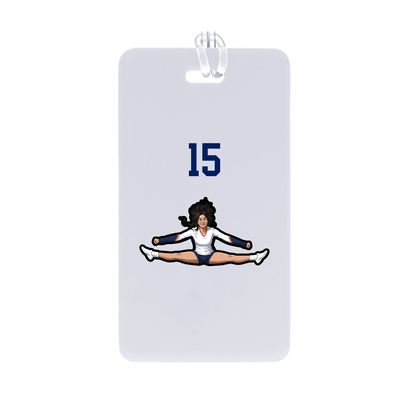 Bag Tag — Number Top in Classic