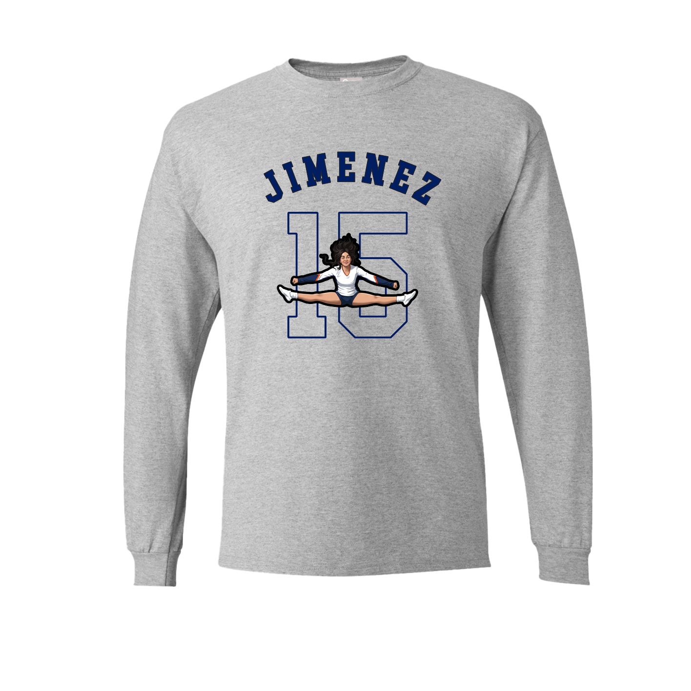 Long Sleeve Tee — Shirsey Arch in Grey