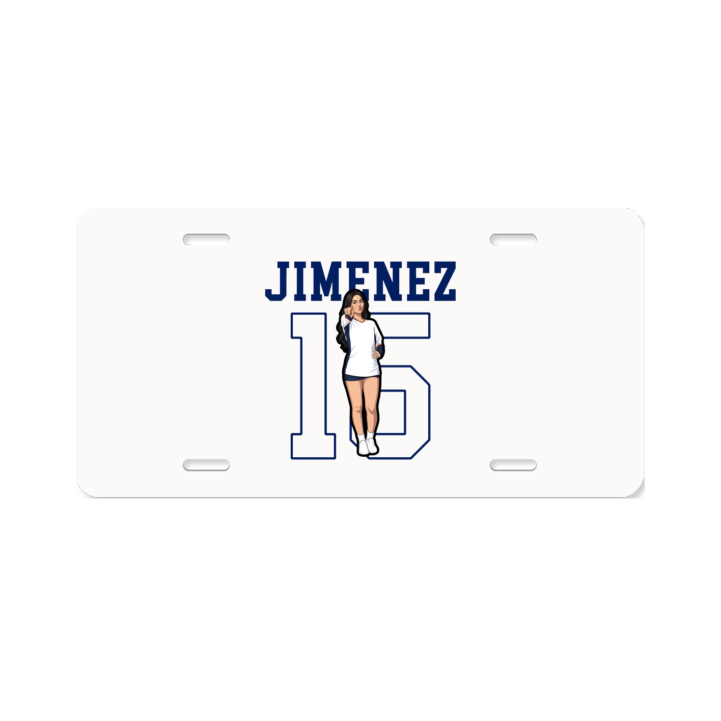 License Plate — Shirsey in Classic