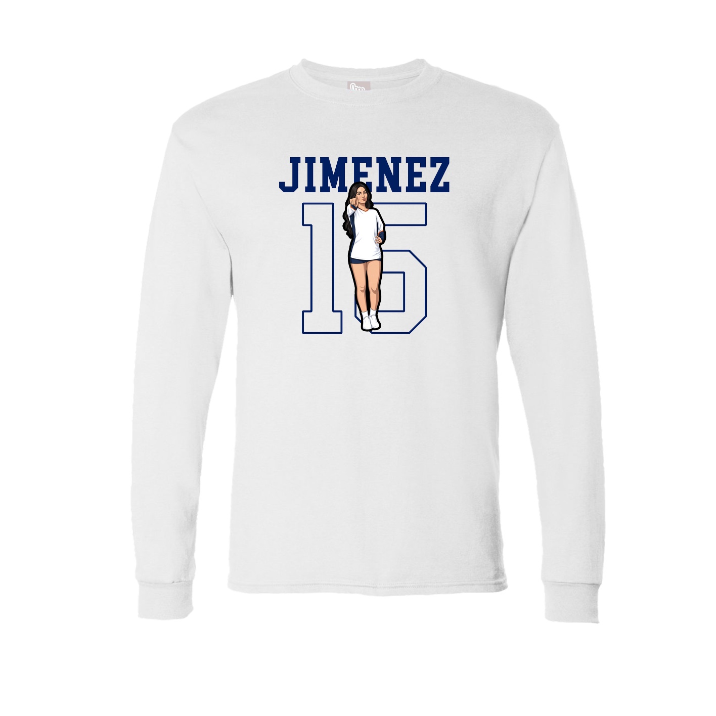 Long Sleeve Tee — Shirsey in White