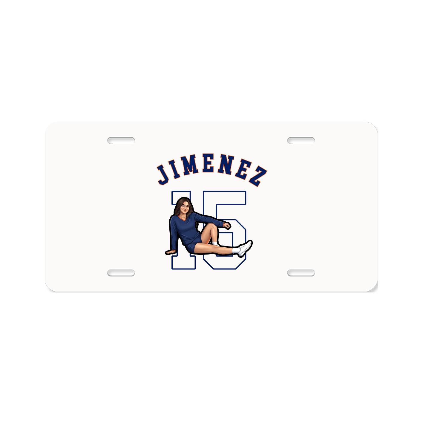 License Plate — Shirsey Arch in Classic