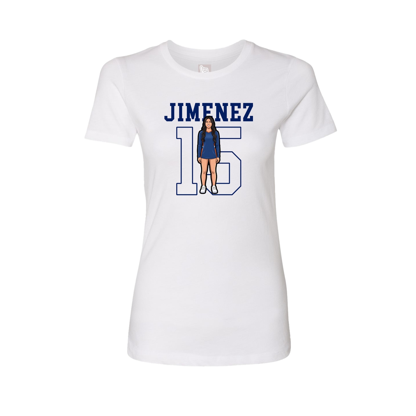Fitted Women's Tee — Shirsey in White