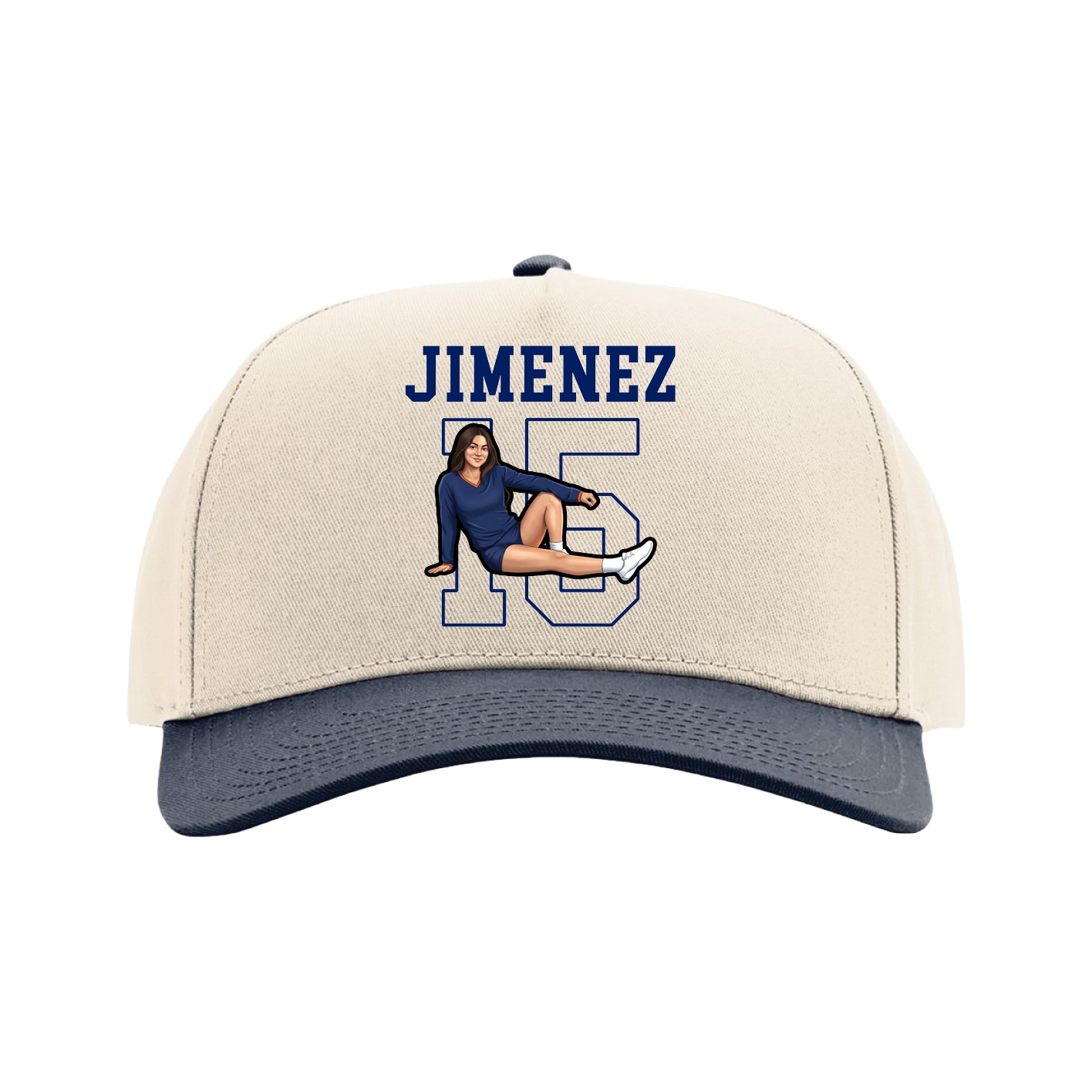 Full Fabric Five-Panel Champ Cap