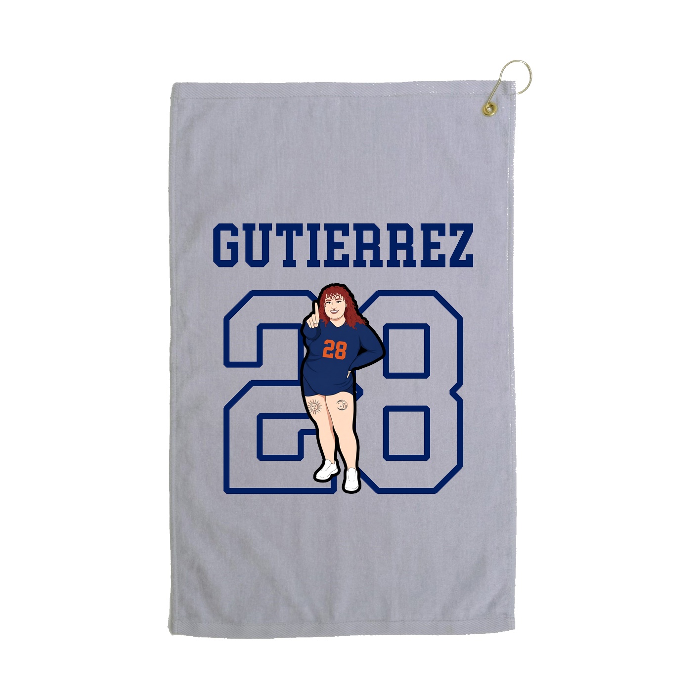 Golf Towel — Shirsey in Grey