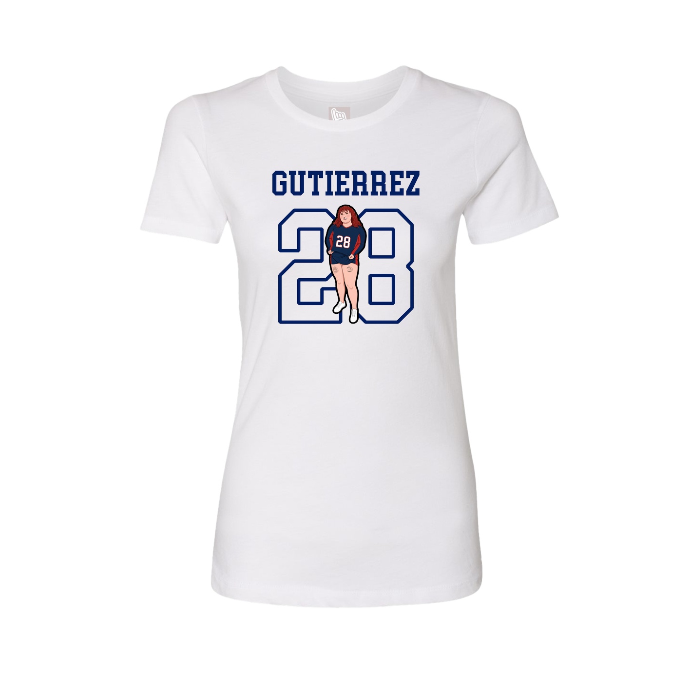 Fitted Women's Tee — Shirsey in White