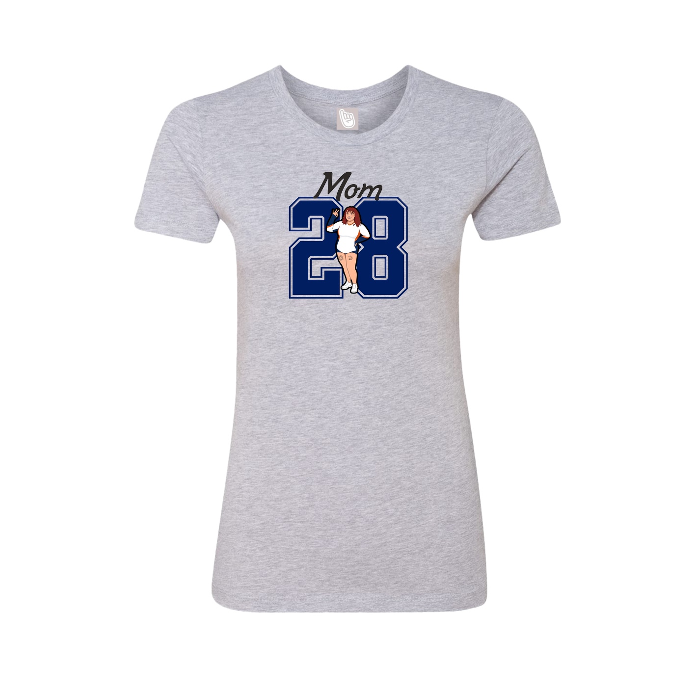 Womens Tee — Mothers Day Shirsey in Grey