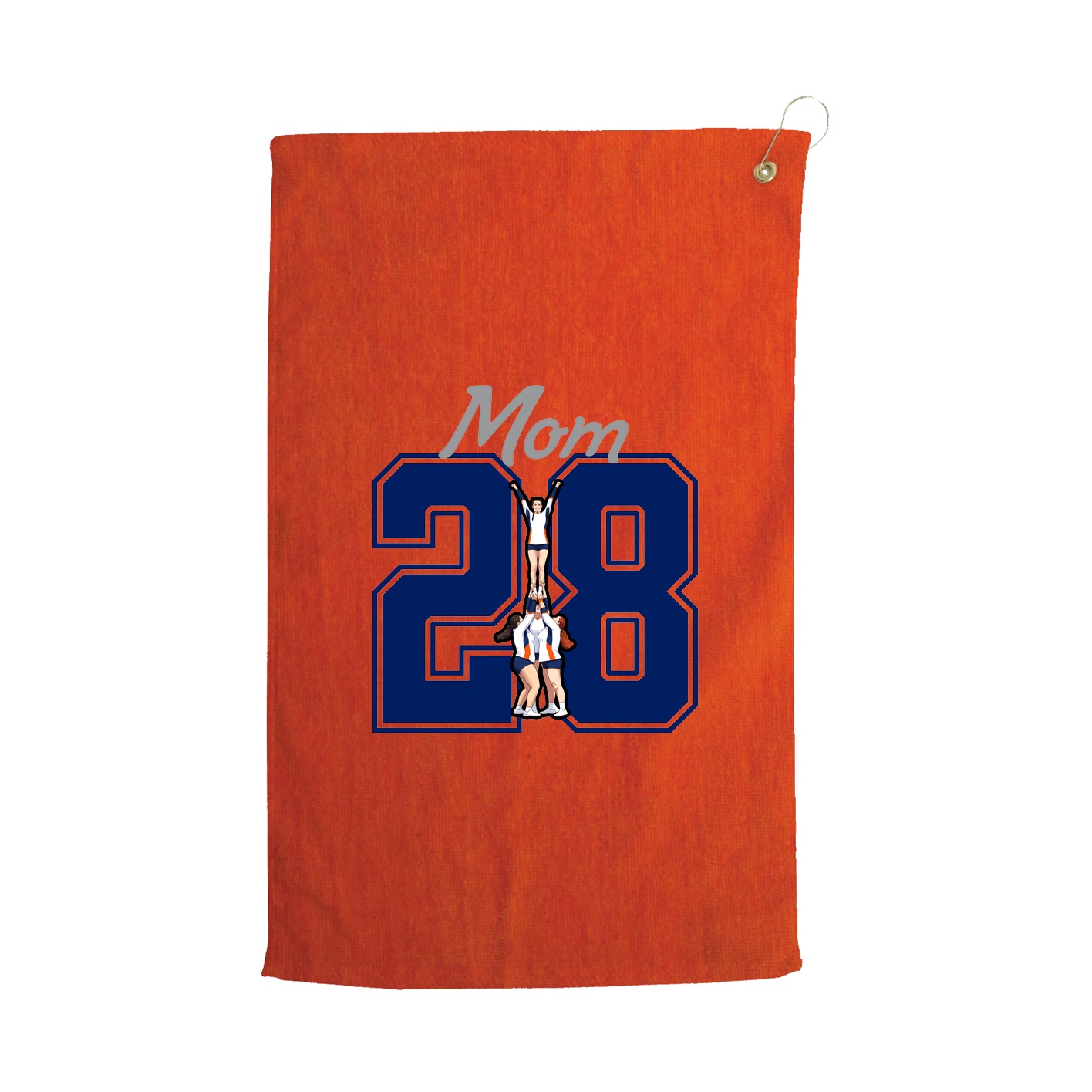Golf Towel — Mothers Day Shirsey in Orange