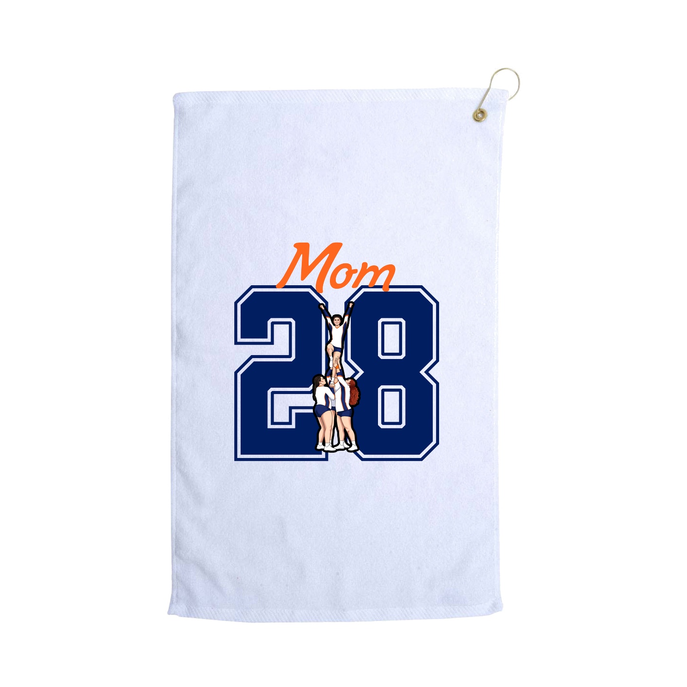 Golf Towel — Mothers Day Shirsey in White
