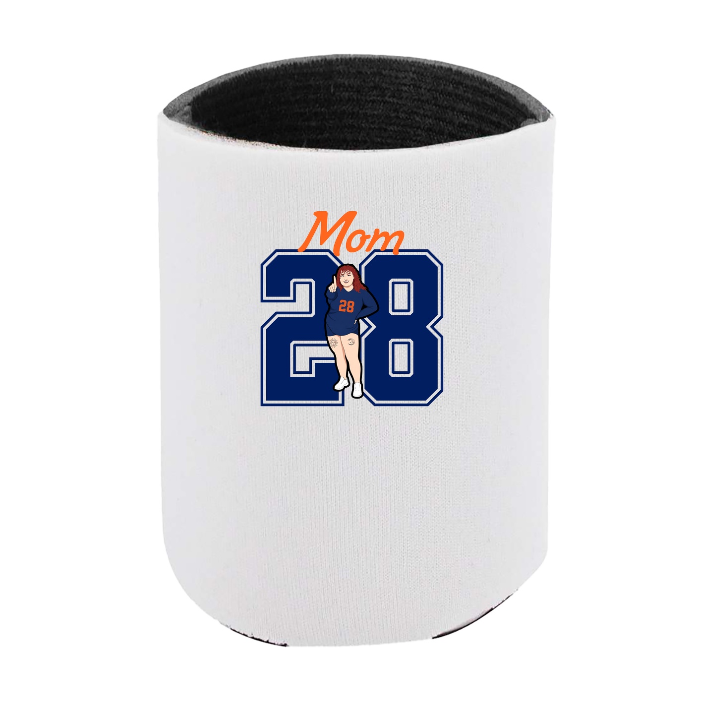 Can Holder — Mothers Day Shirsey in White