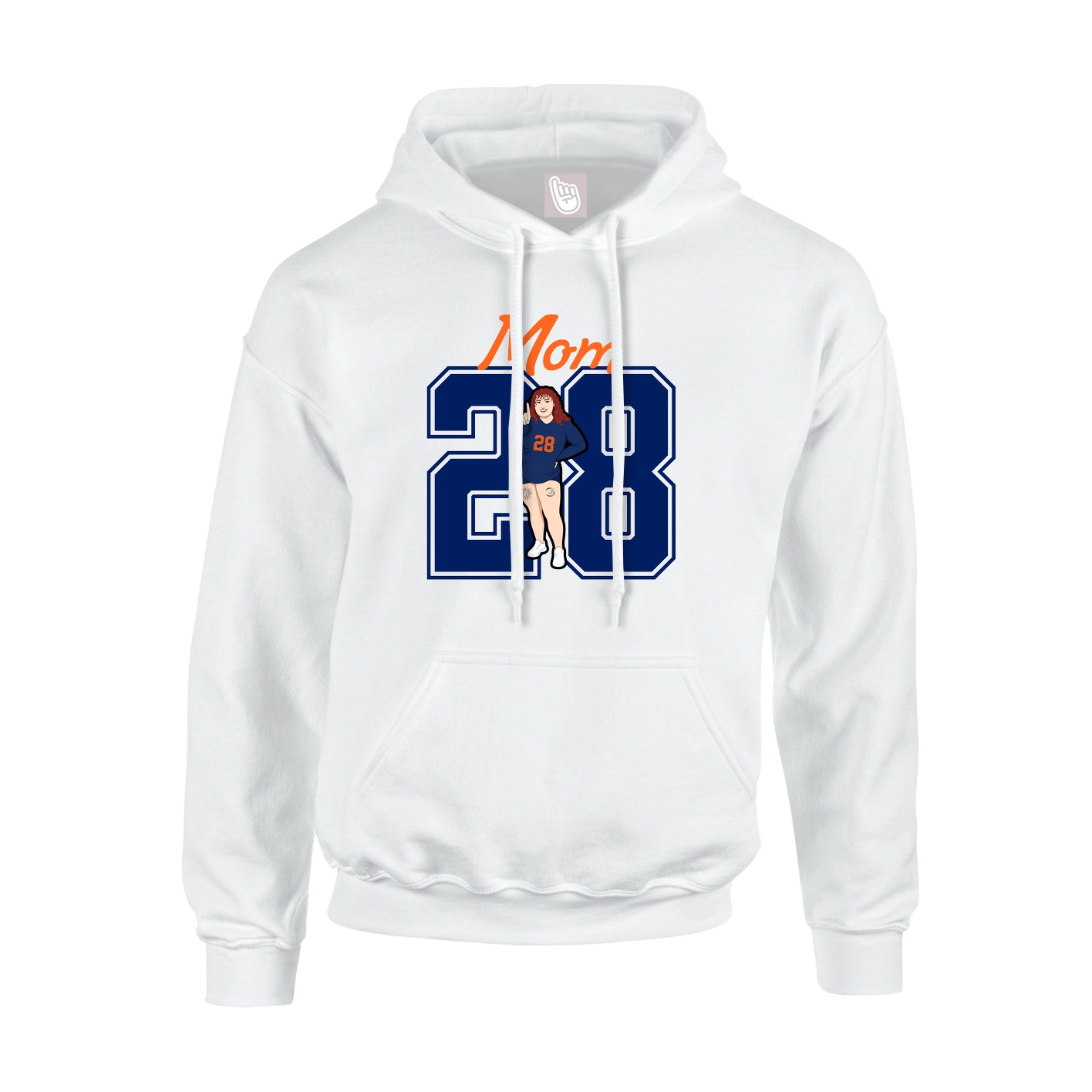 Hoodie — Mothers Day Shirsey in White