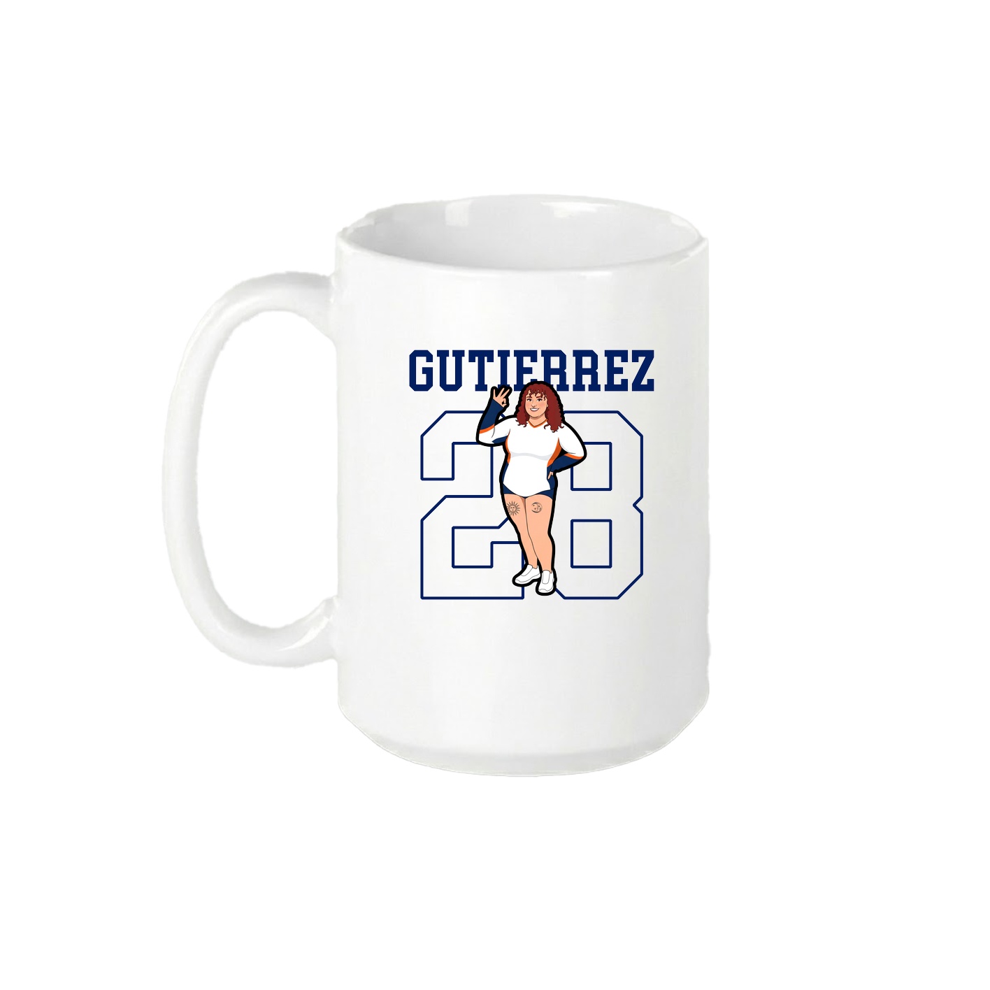 15oz Coffee Mug — Shirsey in White