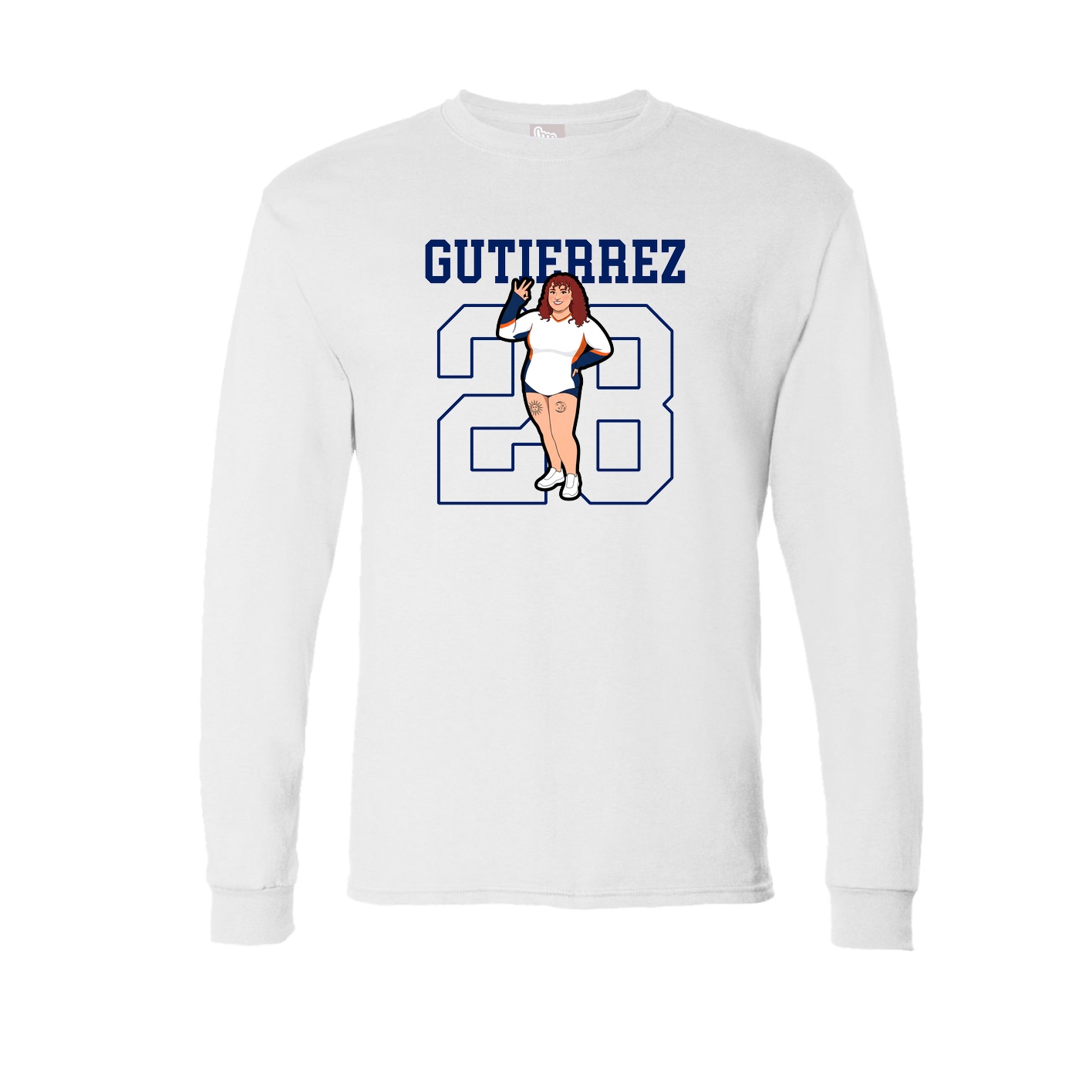Long Sleeve Tee — Shirsey in White