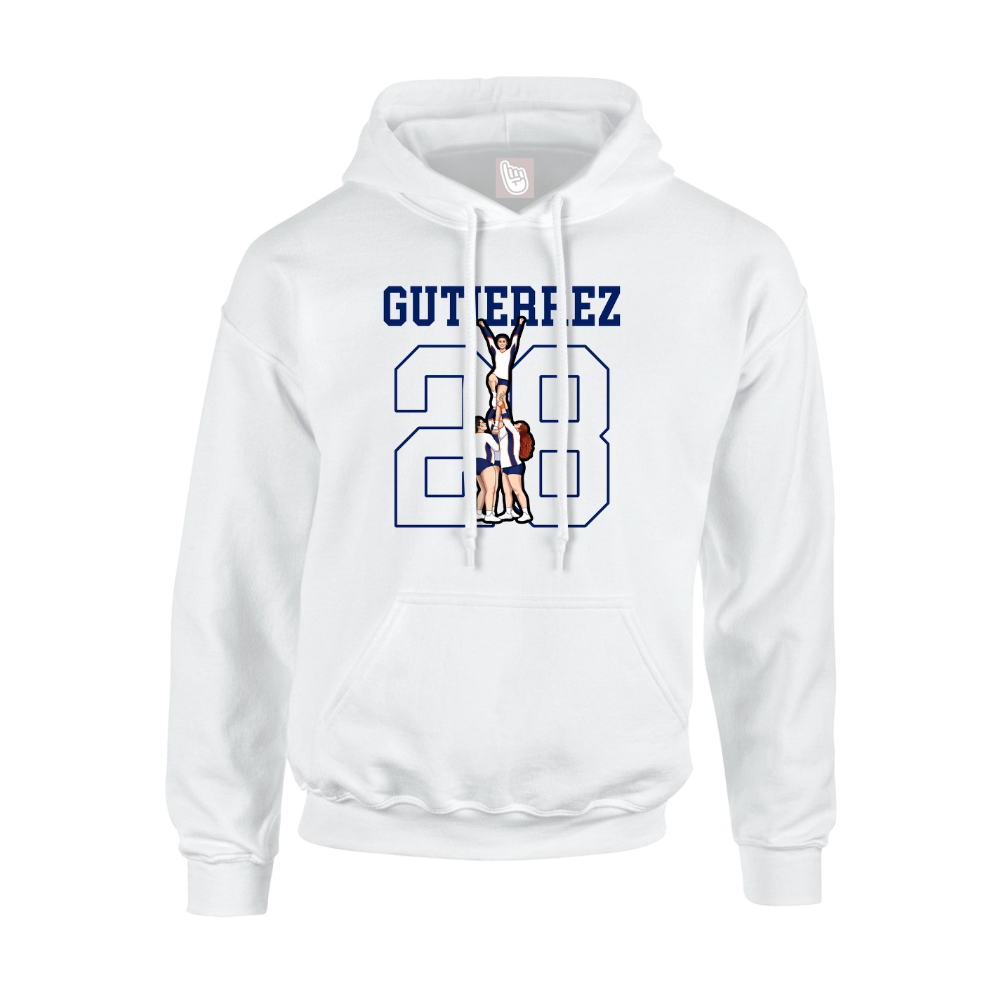 Youth Hoodie — Shirsey in White