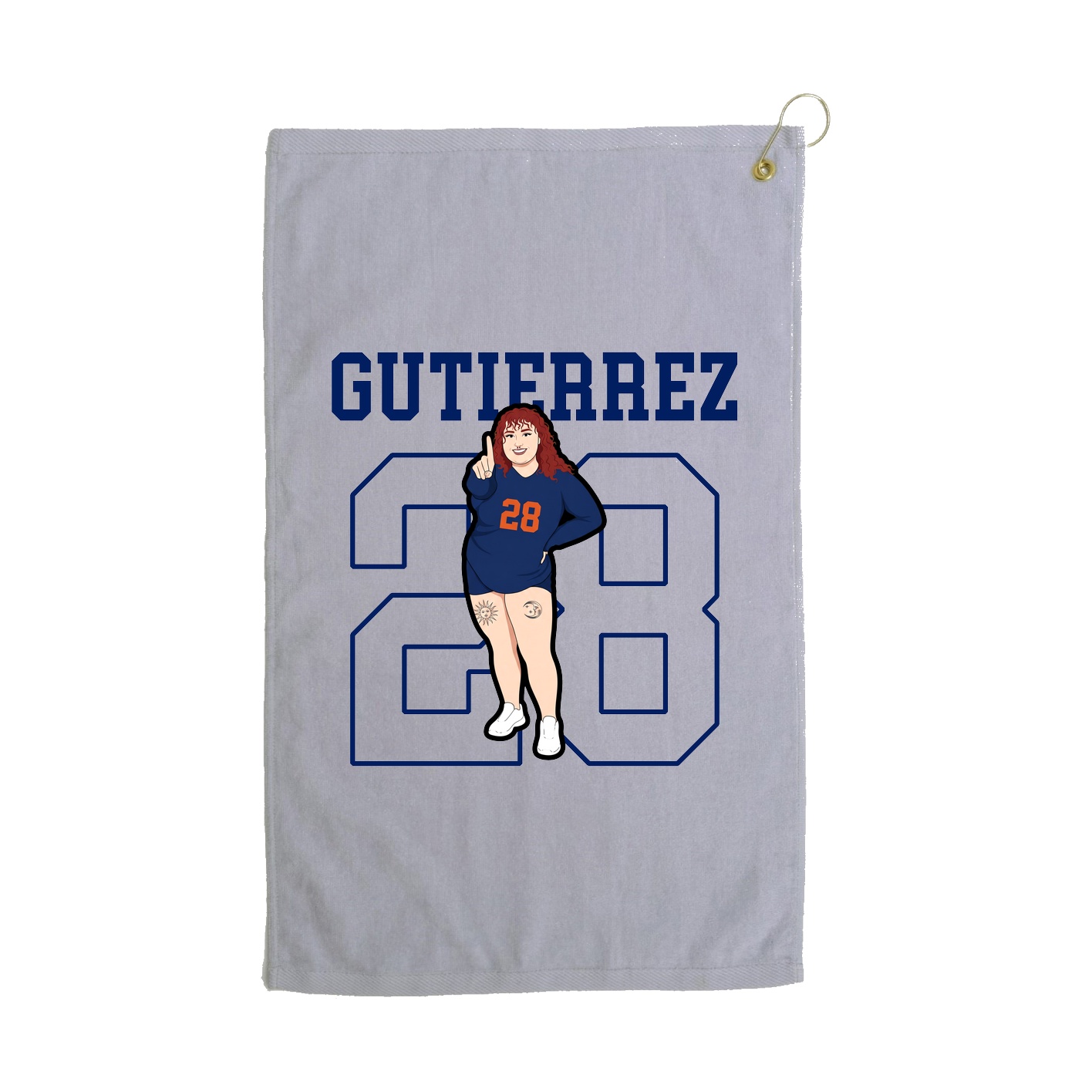 Golf Towel — Shirsey in Grey