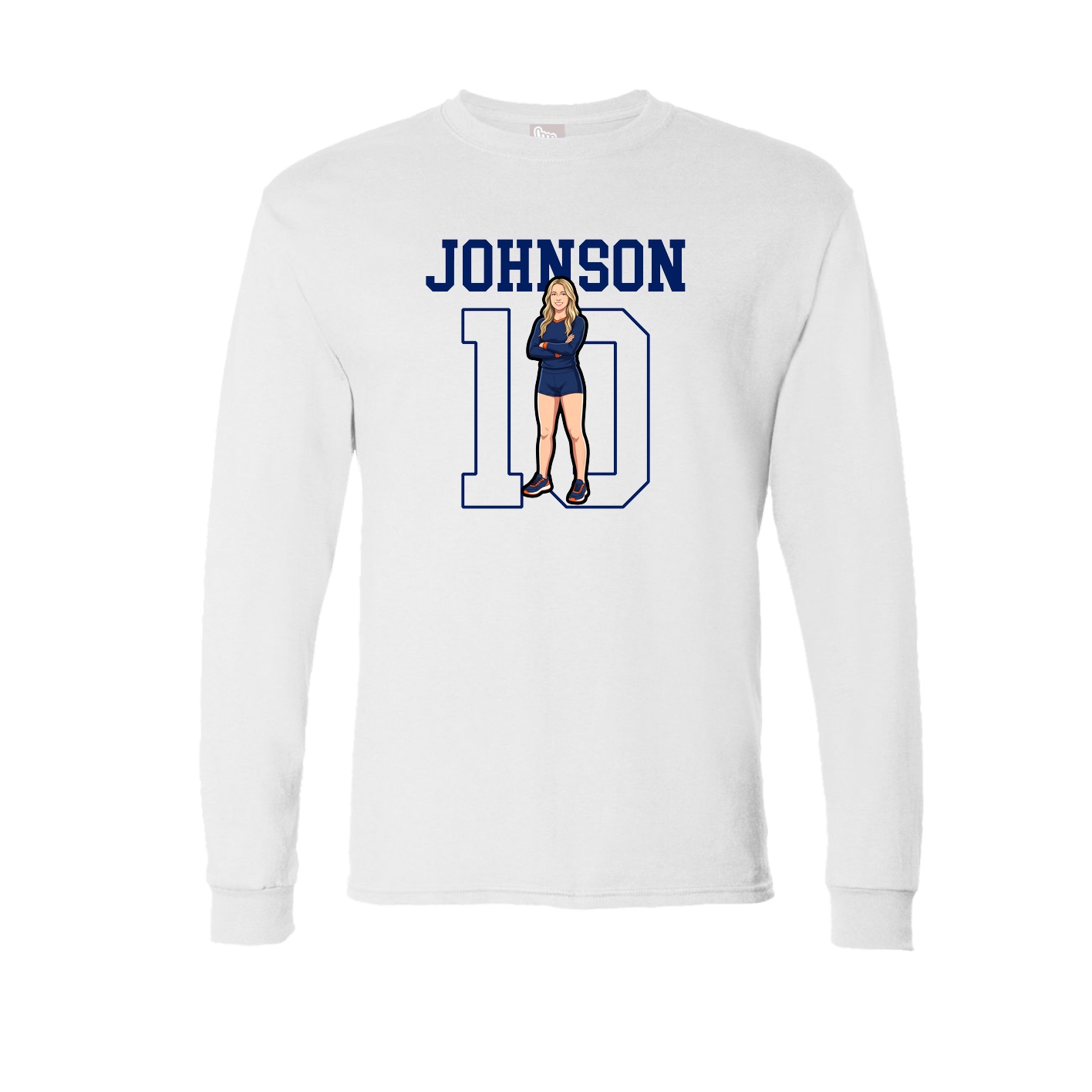 Long Sleeve Tee — Shirsey in White