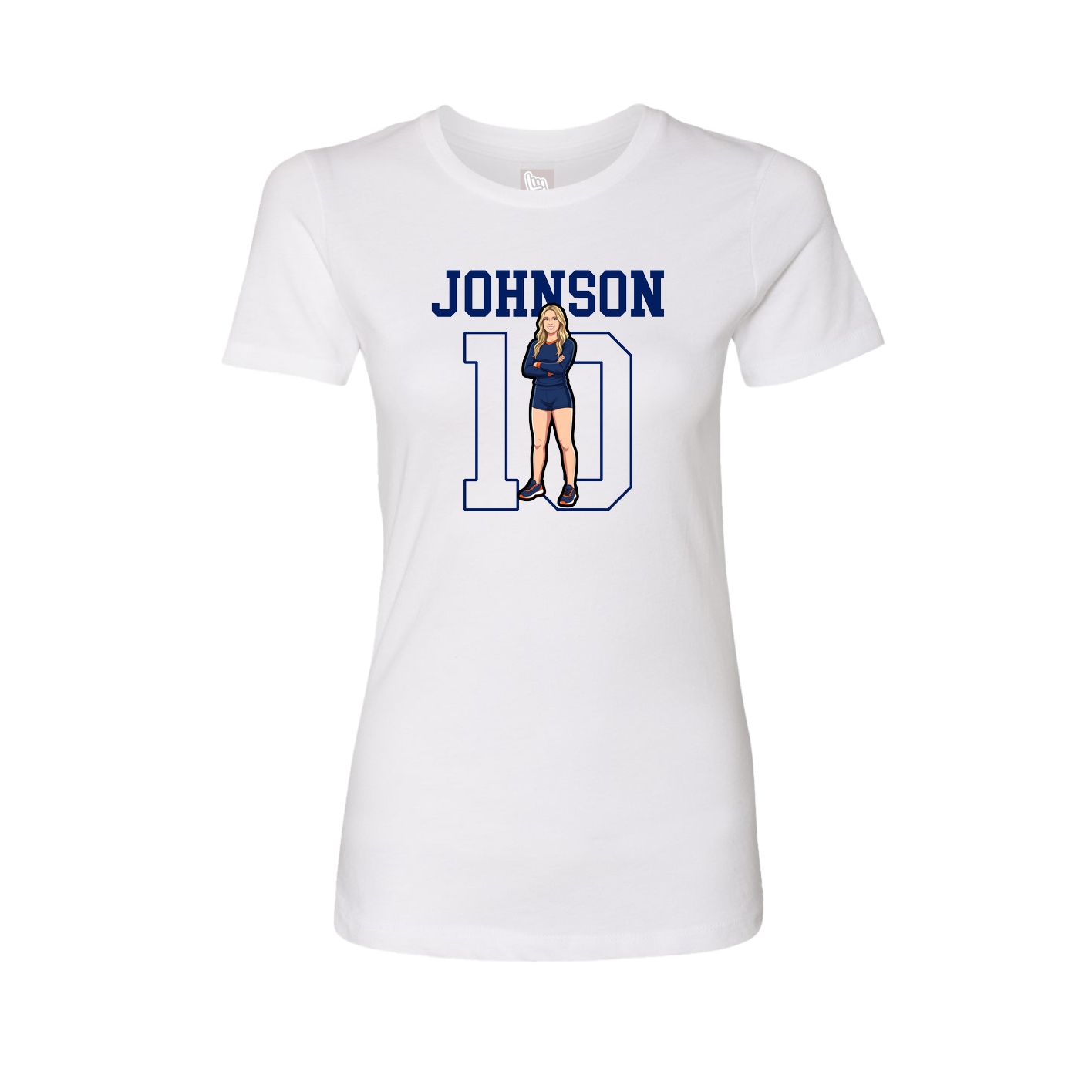 Fitted Women's Tee — Shirsey in White