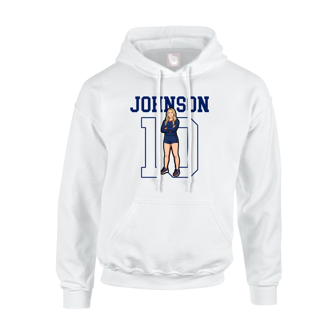 Youth Hoodie — Shirsey in White