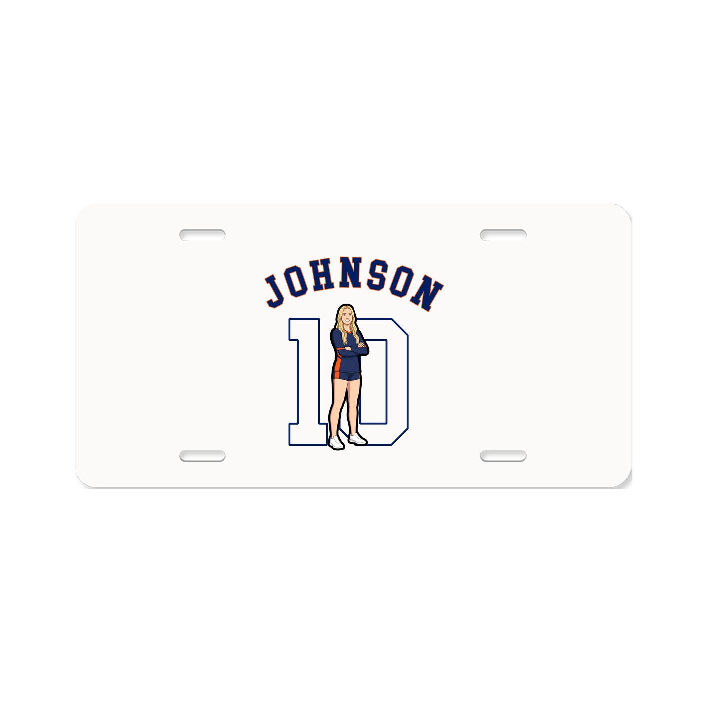 License Plate — Shirsey Arch in Classic