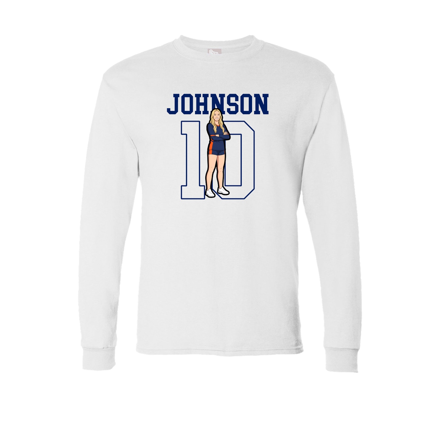 Long Sleeve Tee — Shirsey in White
