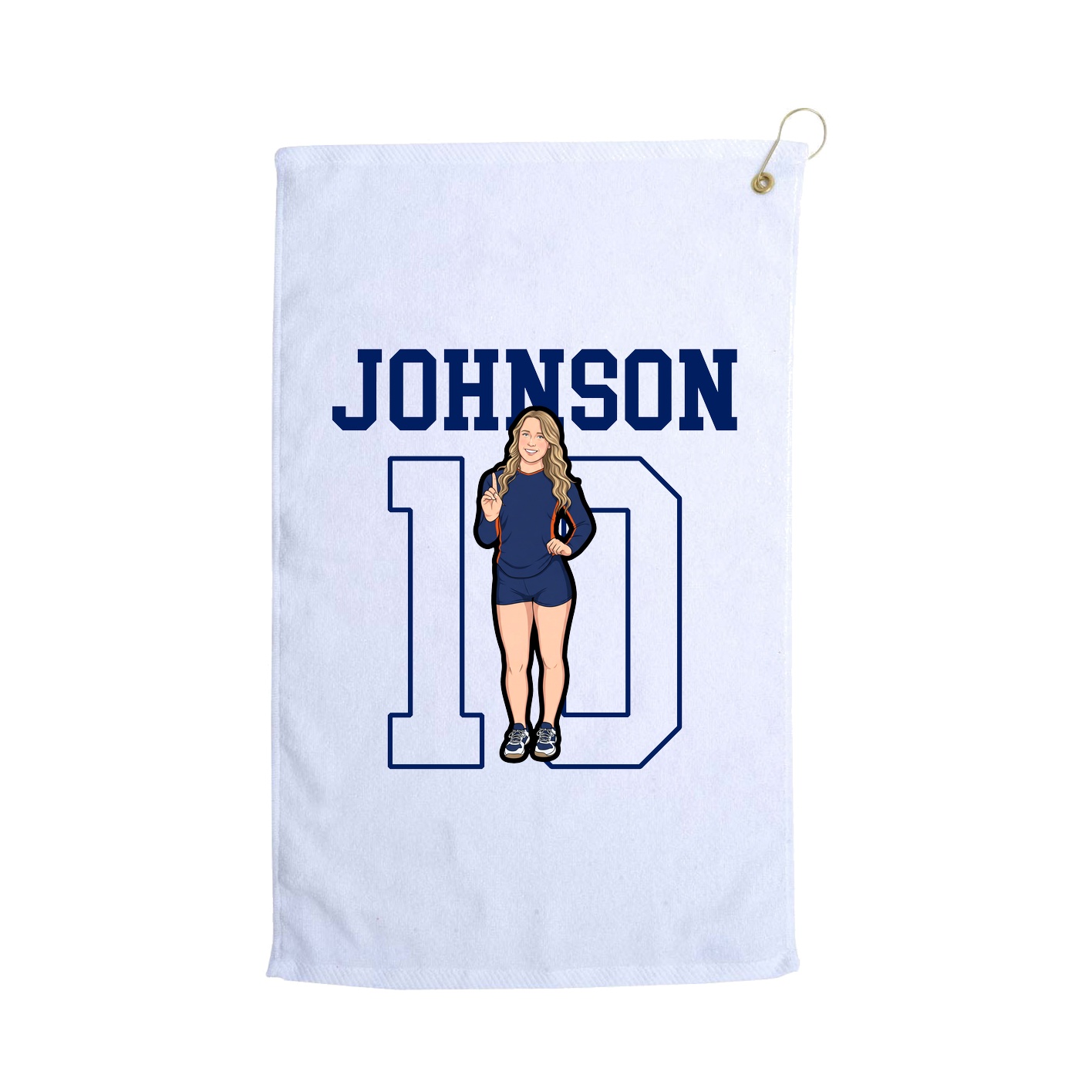 Terry Velour Golf Towel