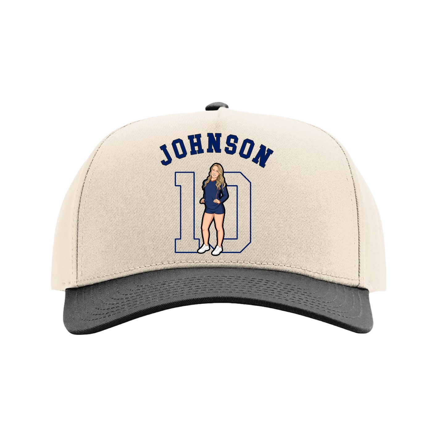 Full Fabric Five-Panel Champ Cap
