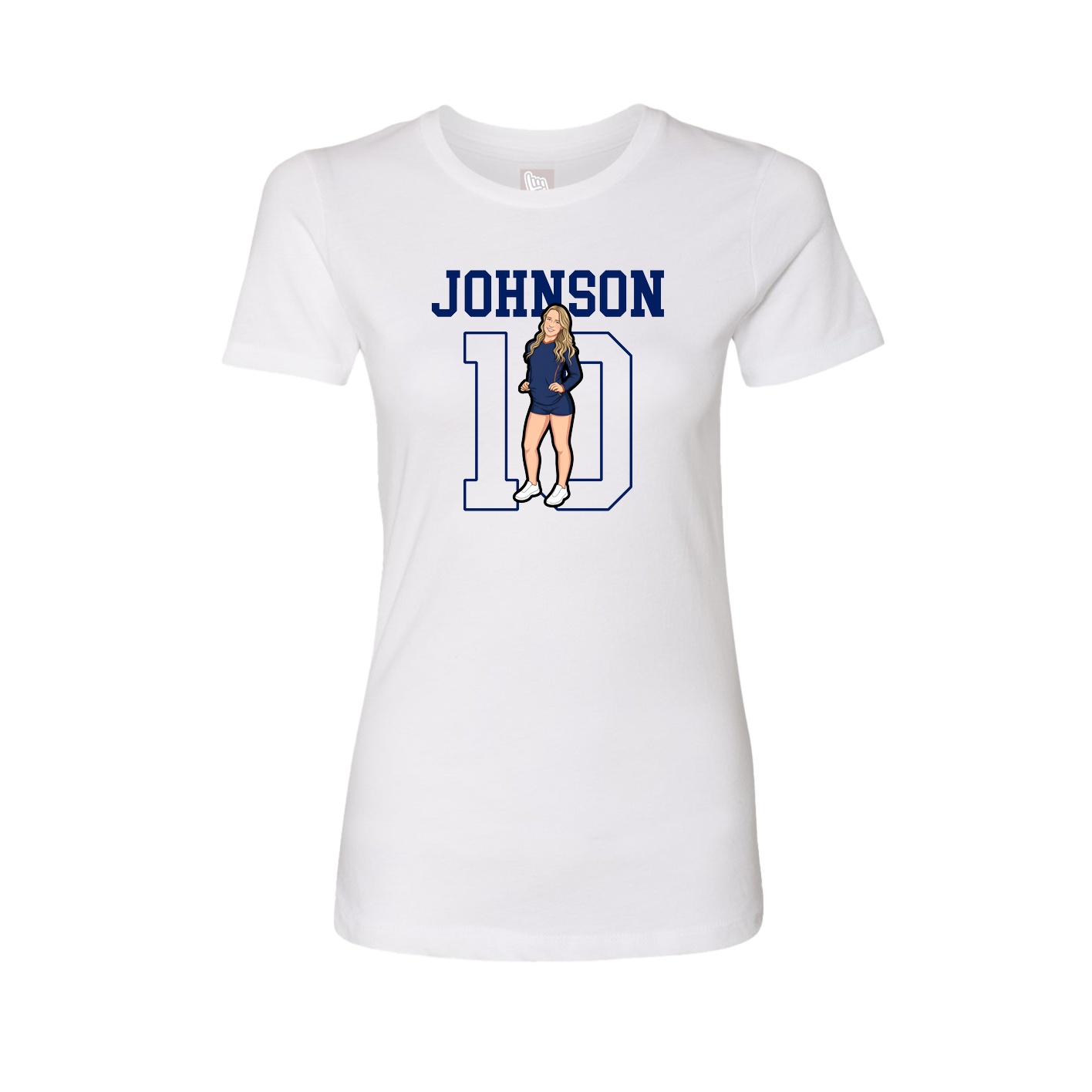 Fitted Women's Tee — Shirsey in White