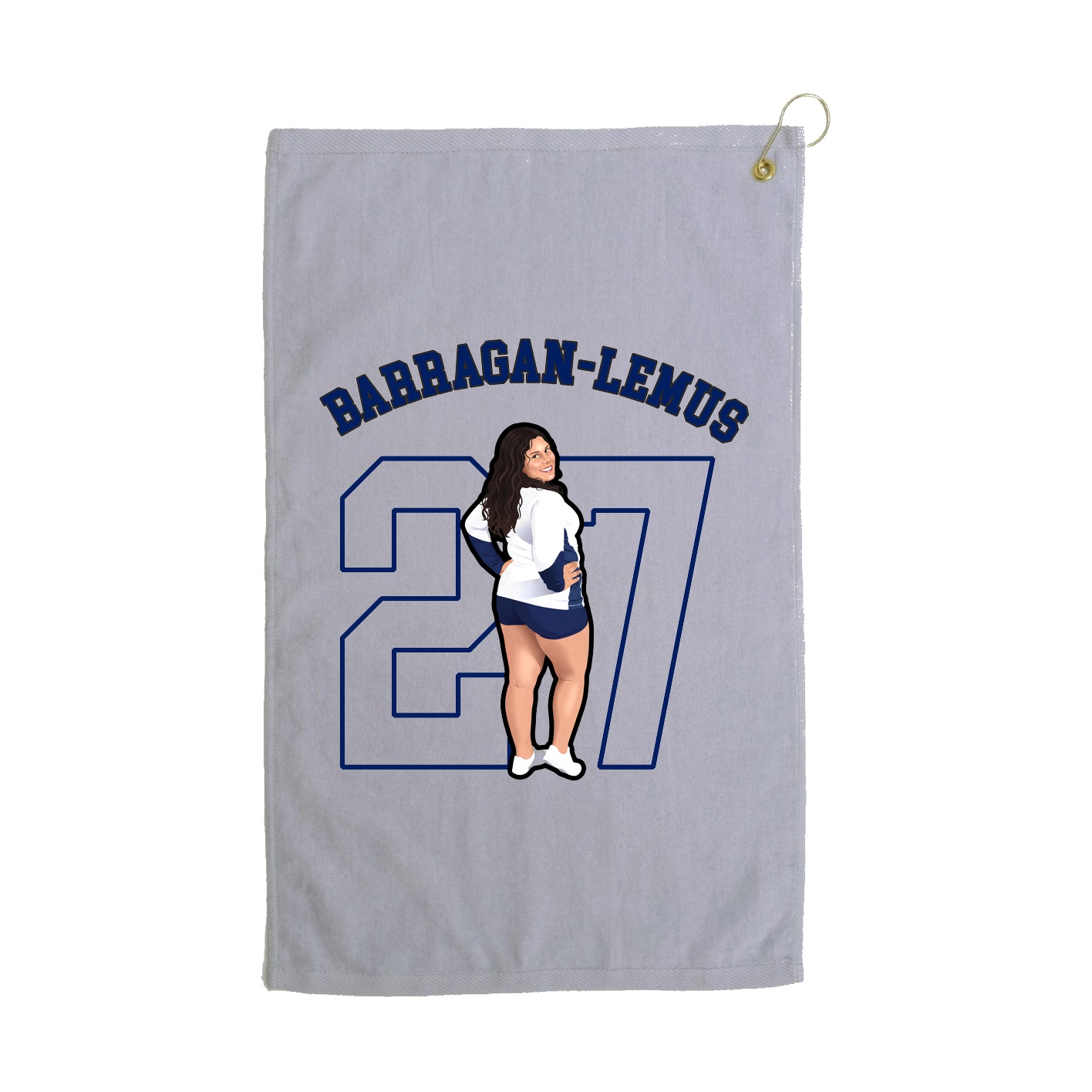 Golf Towel — Shirsey Arch in Grey