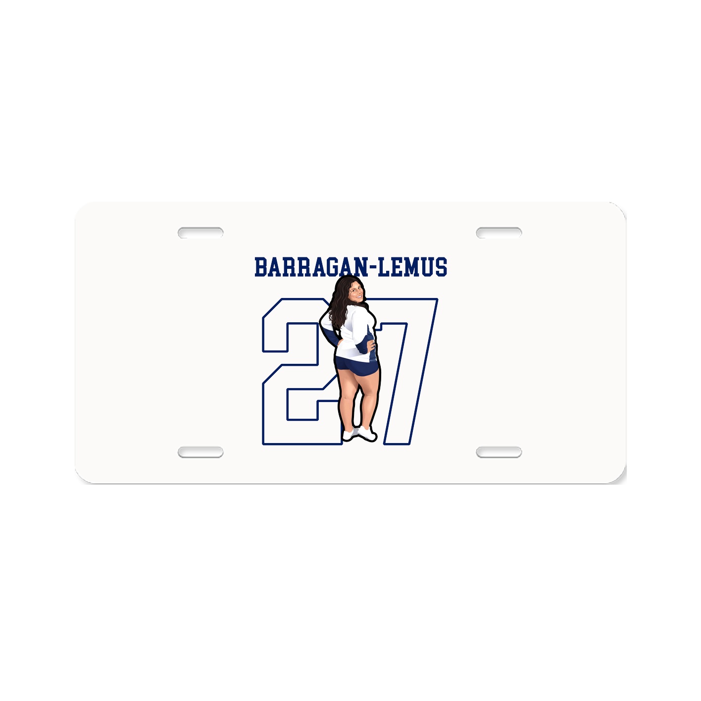 License Plate — Shirsey in Classic