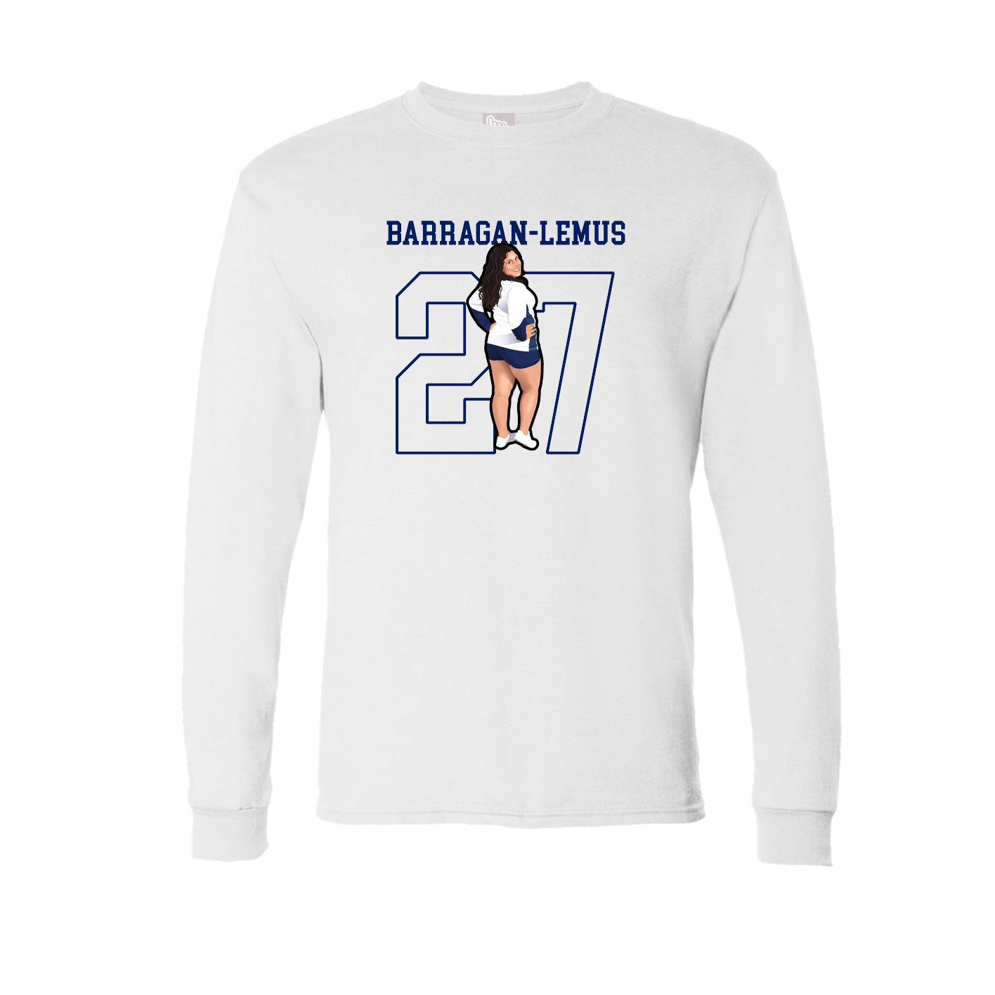 Long Sleeve Tee — Shirsey in White