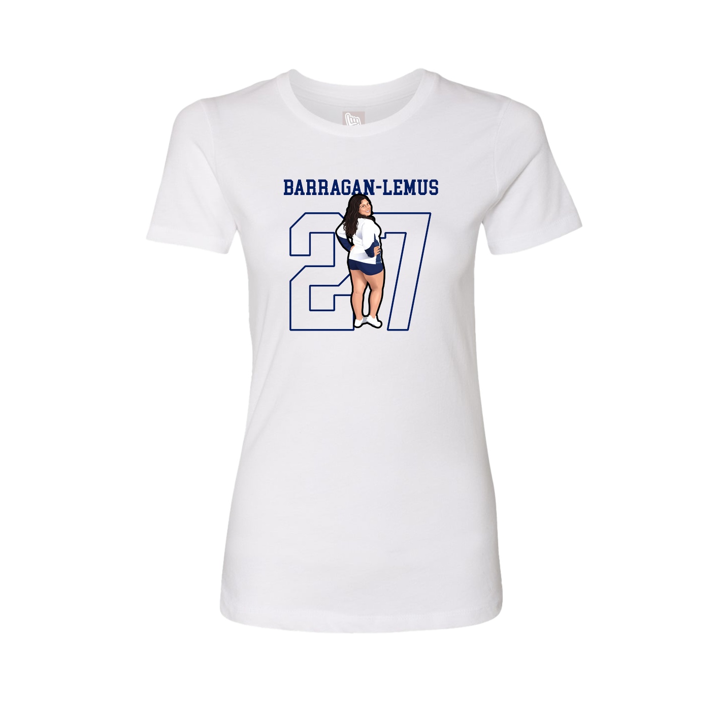 Fitted Women's Tee — Shirsey in White