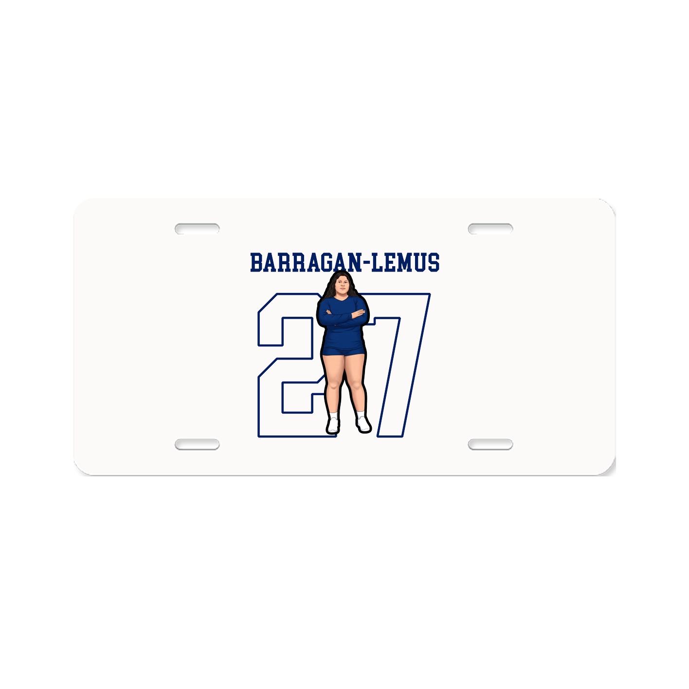 Aluminum License Plate