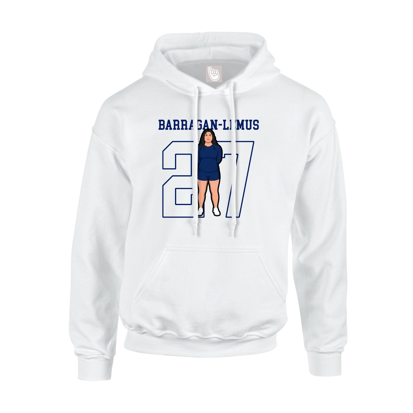Youth Hoodie — Shirsey in White