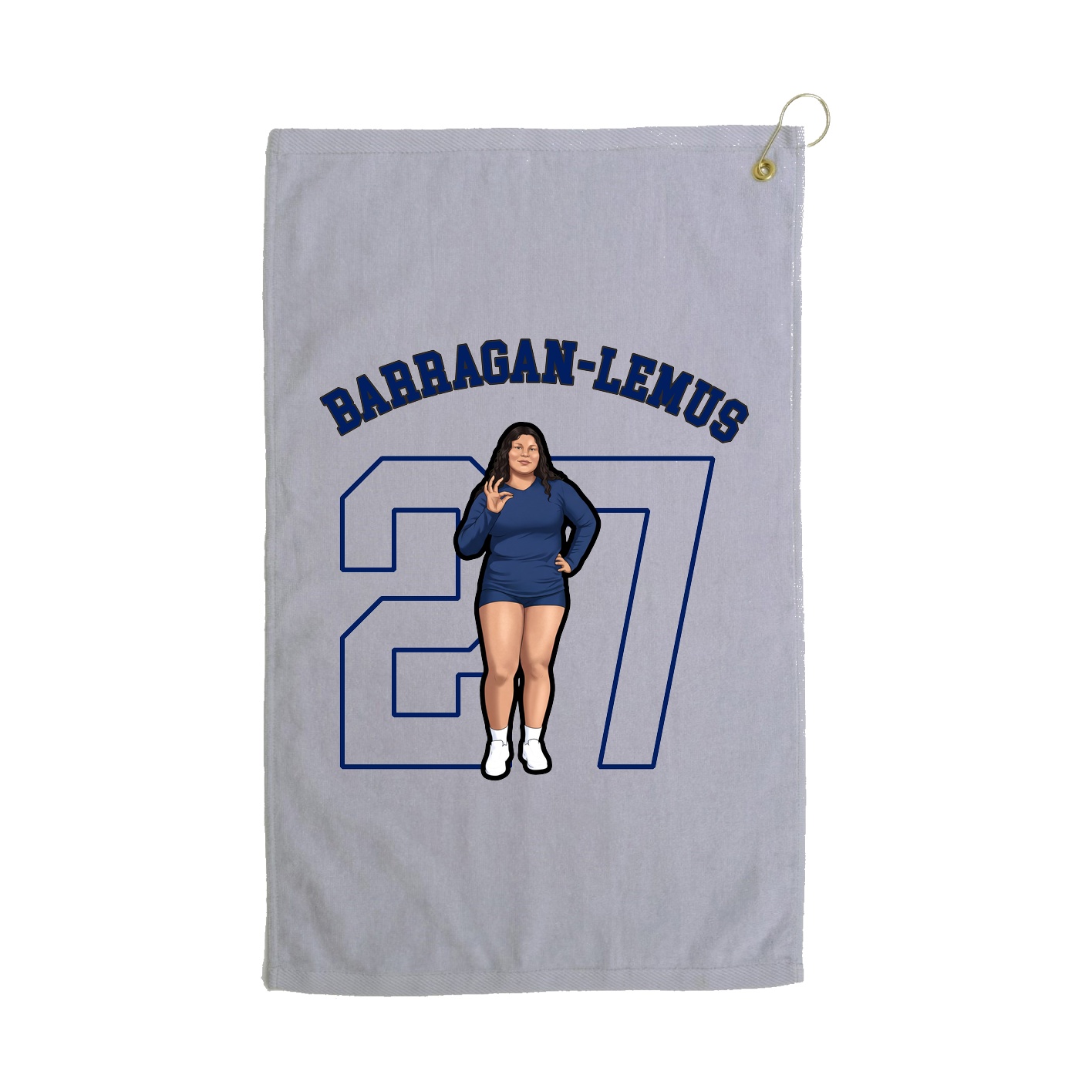 Golf Towel — Shirsey Arch in Grey