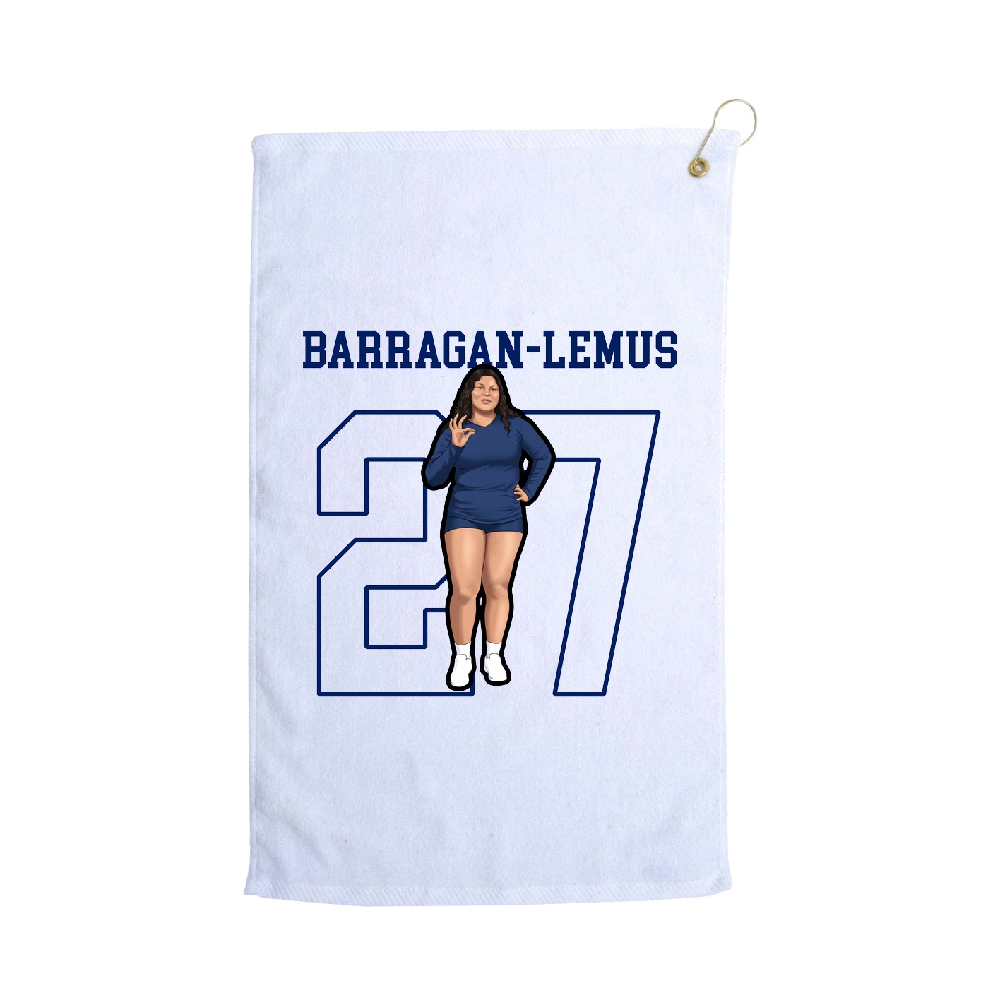 Golf Towel — Shirsey in White
