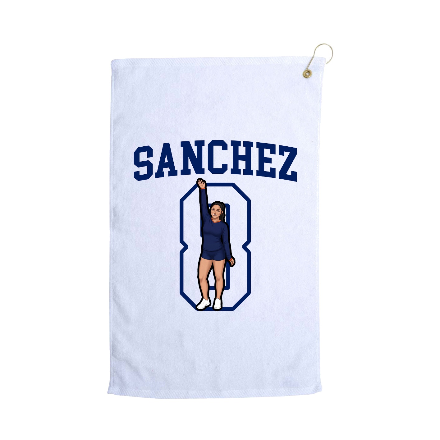 Golf Towel — Shirsey in White