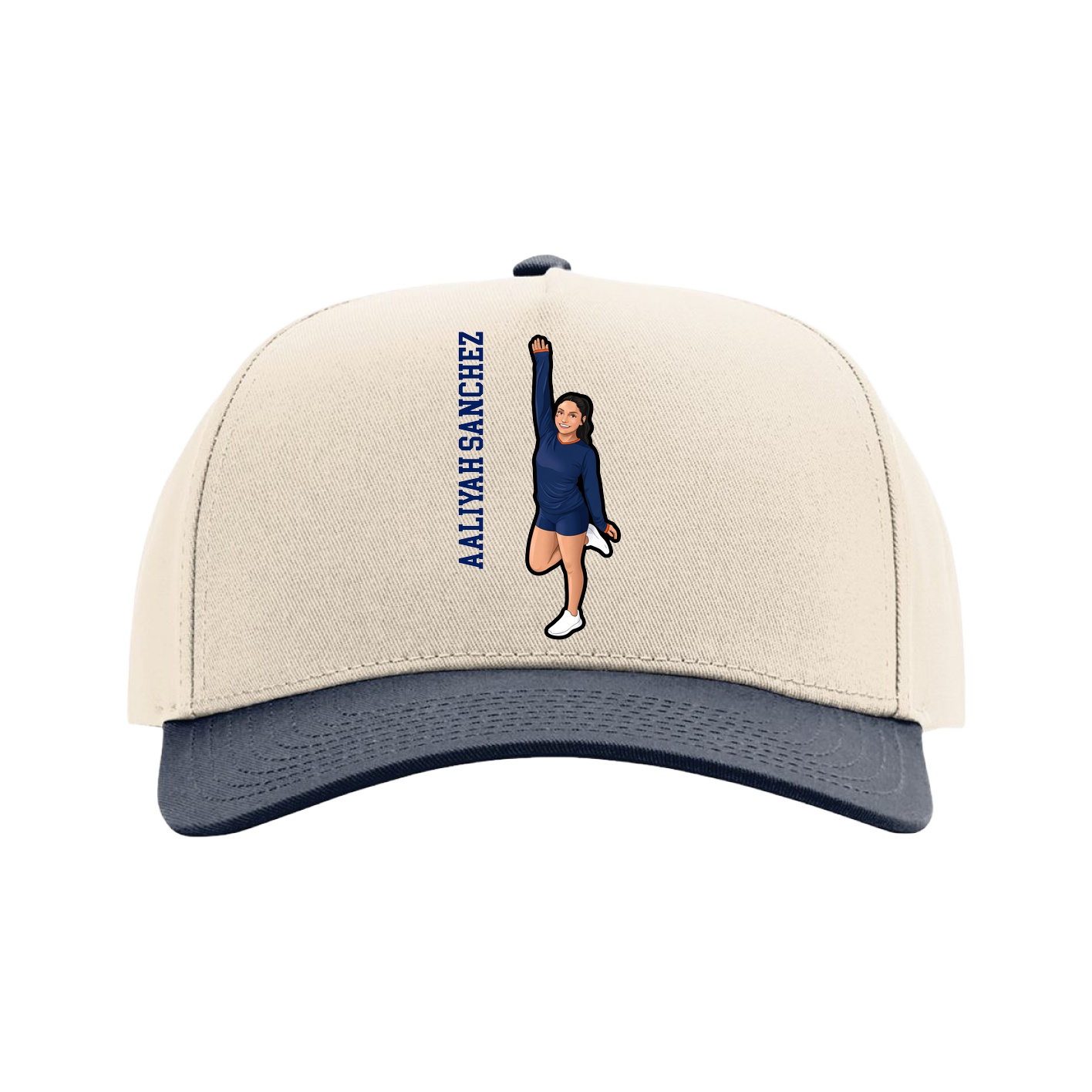 Full Fabric Five-Panel Champ Cap