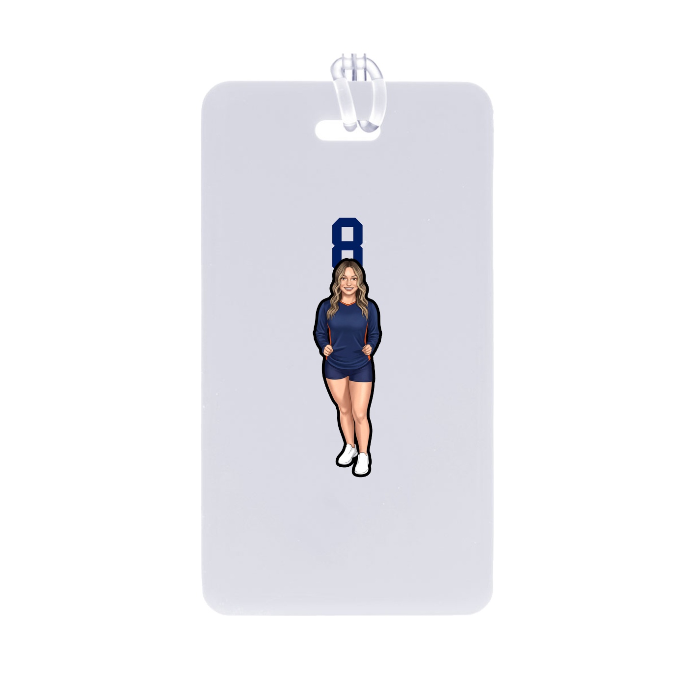 Bag Tag — Number Top in Classic