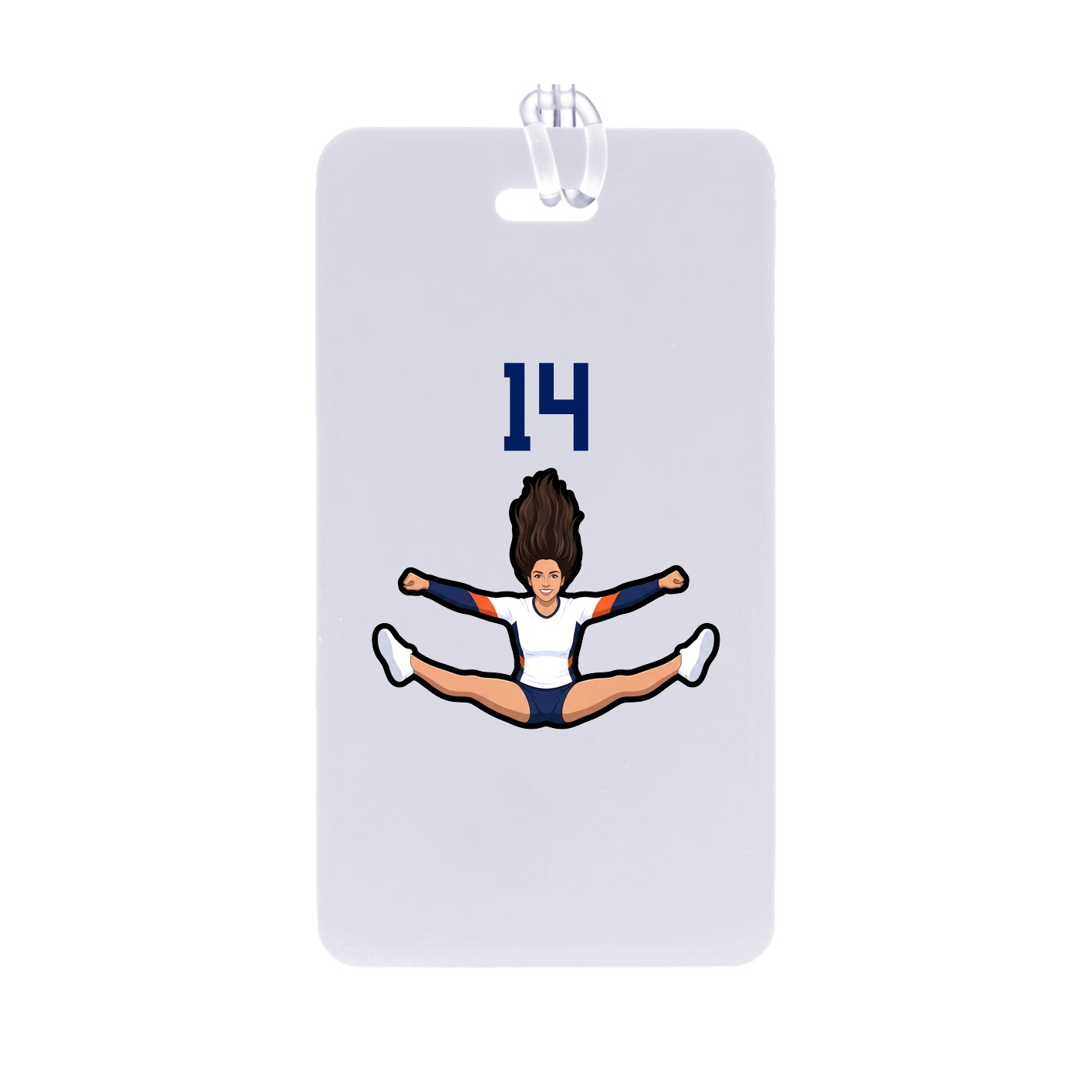 Bag Tag — Number Top in Classic