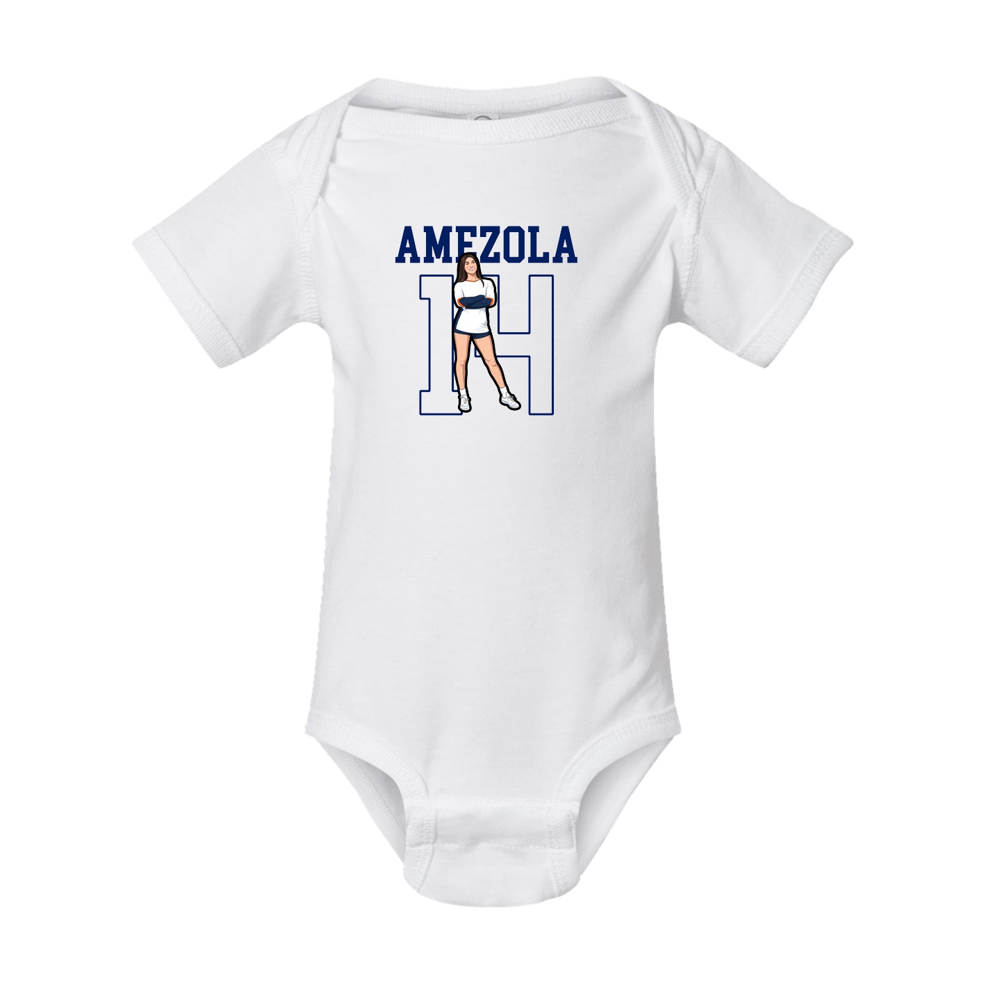 Baby Onesie — Shirsey in White