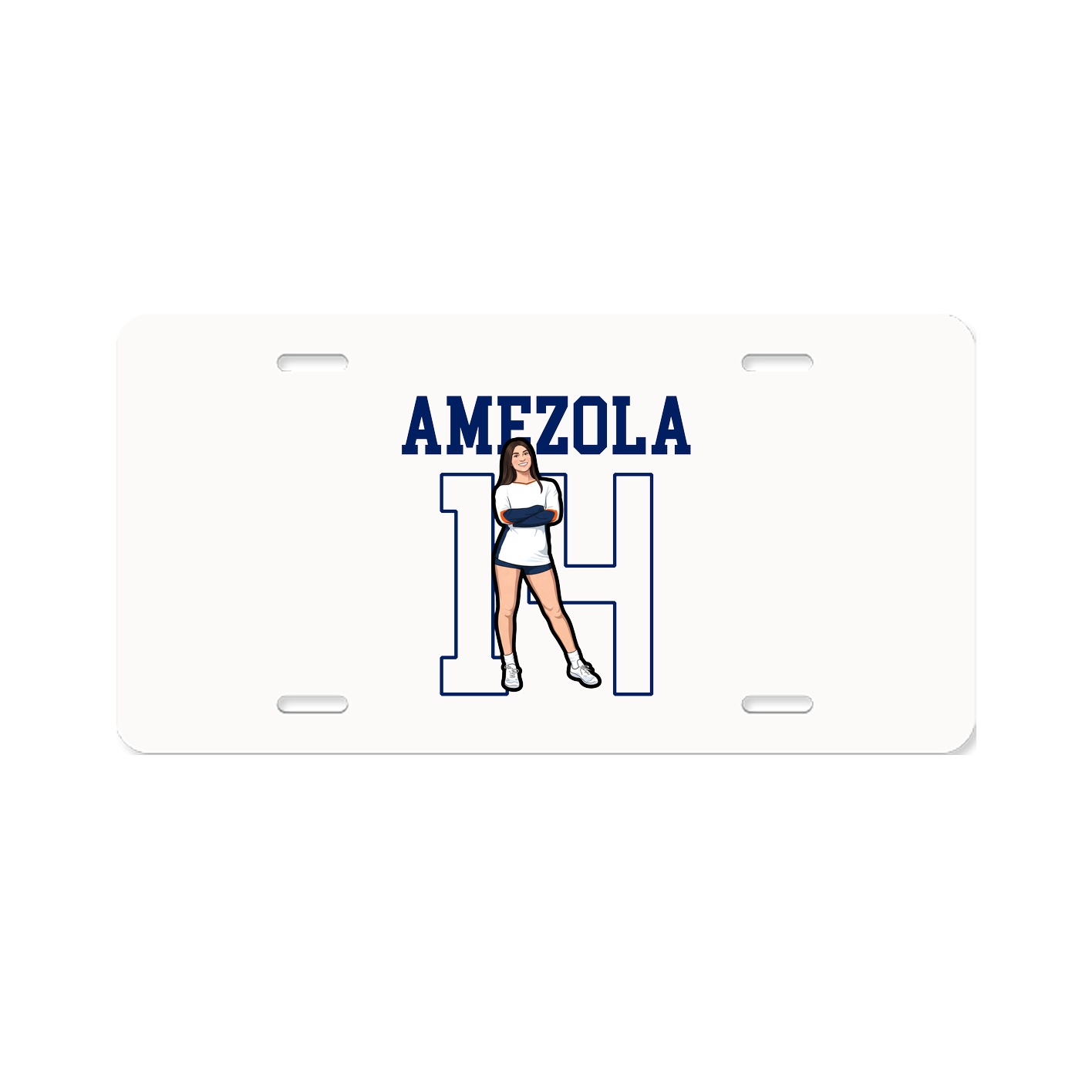 License Plate — Shirsey in Classic