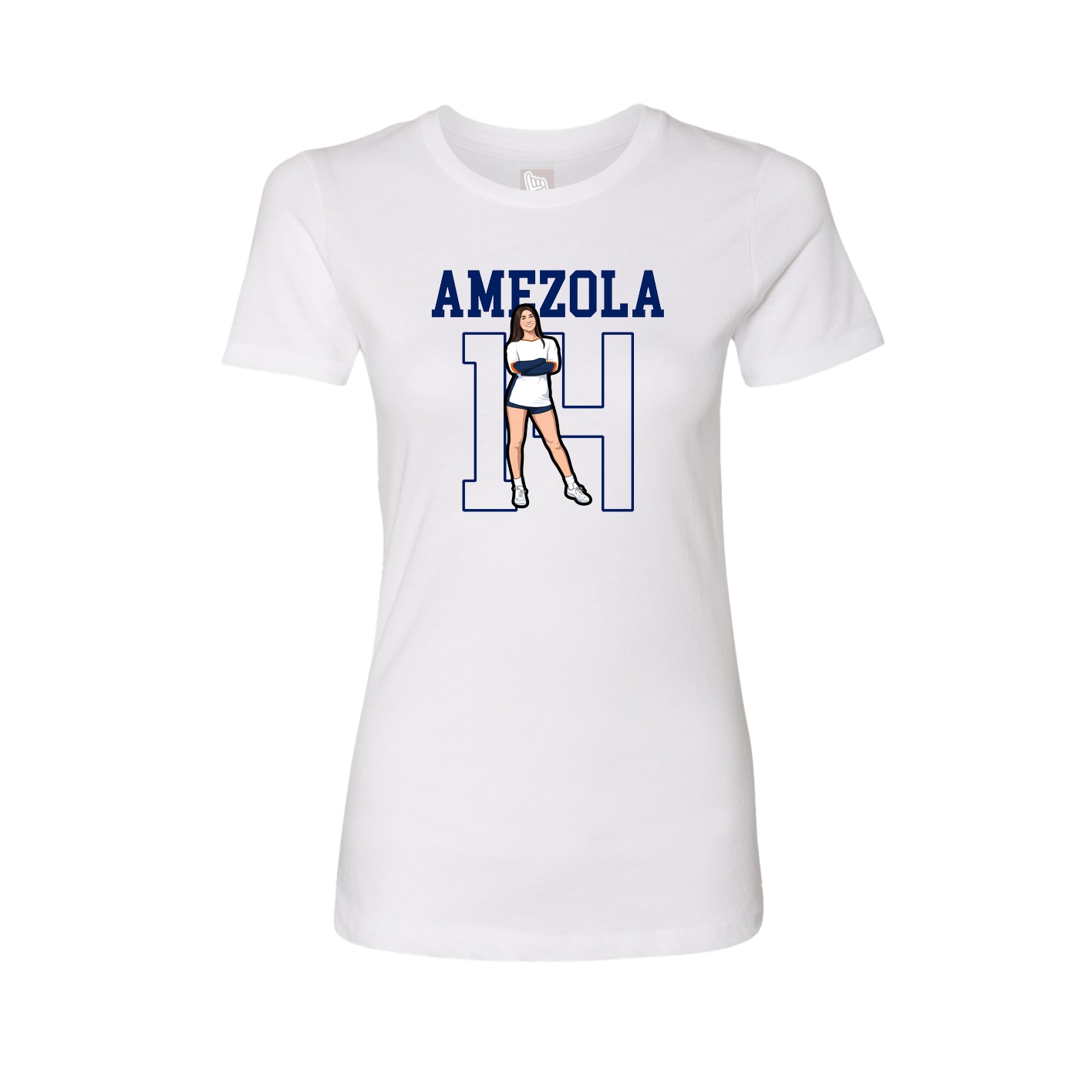 Fitted Women's Tee — Shirsey in White