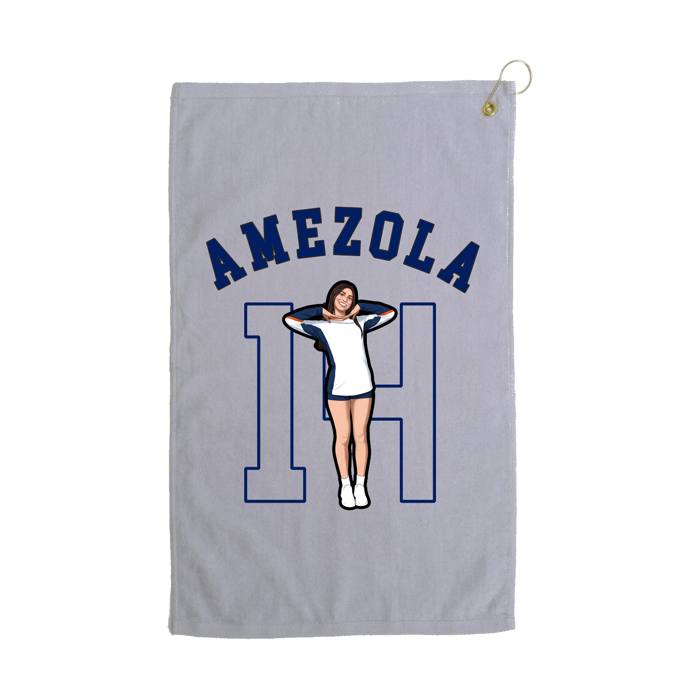 Golf Towel — Shirsey Arch in Grey