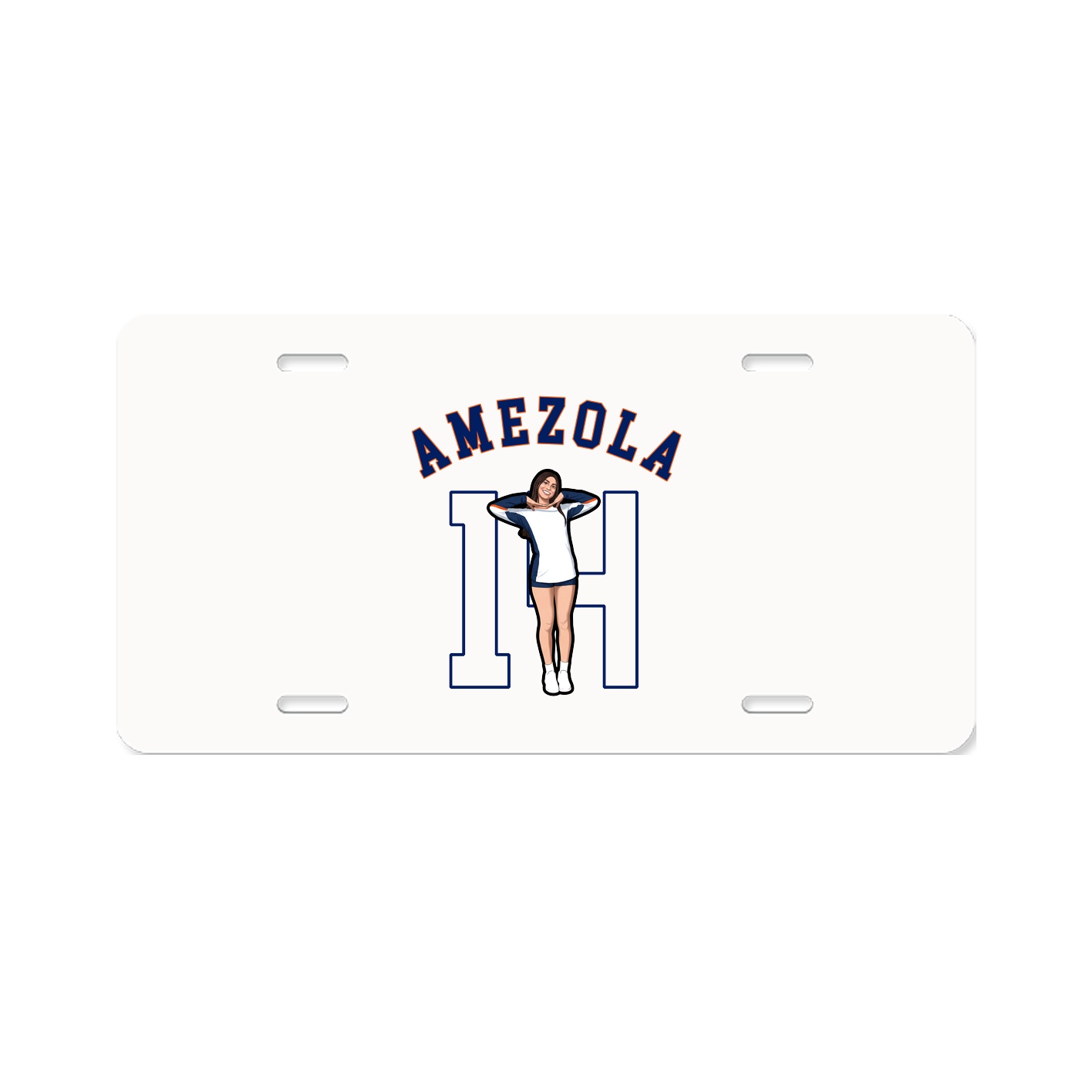 License Plate — Shirsey Arch in Classic