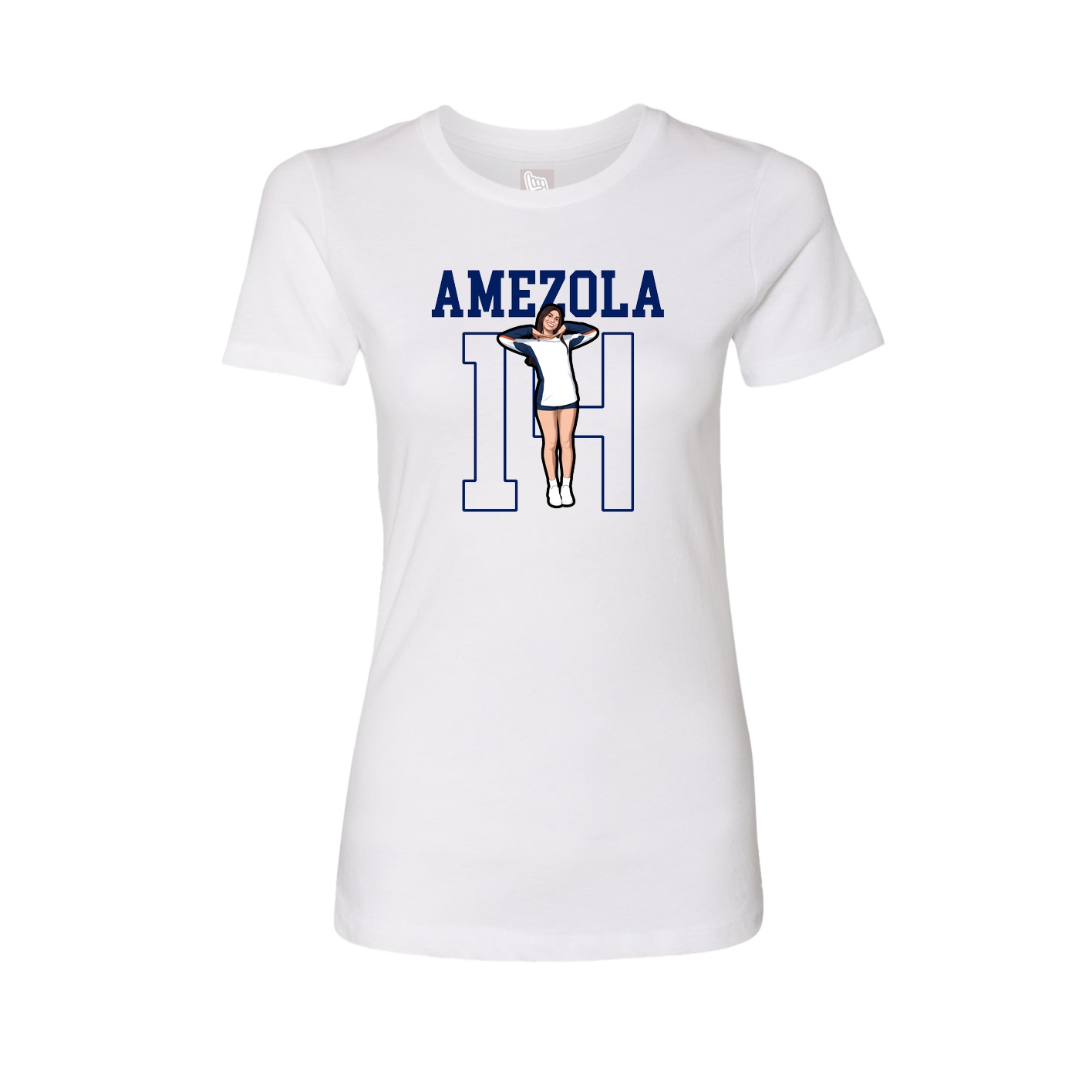 Fitted Women's Tee — Shirsey in White