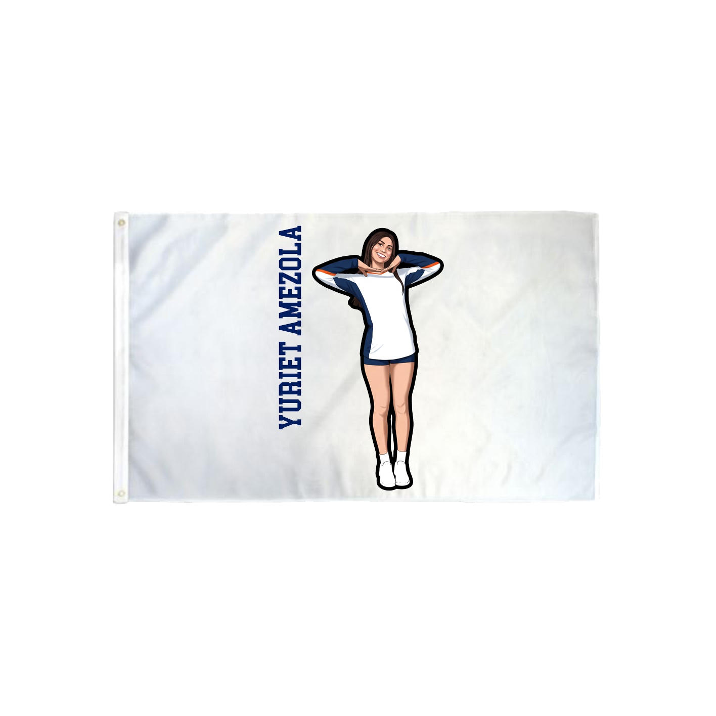 3x5 Flag — Name Vertical in Classic