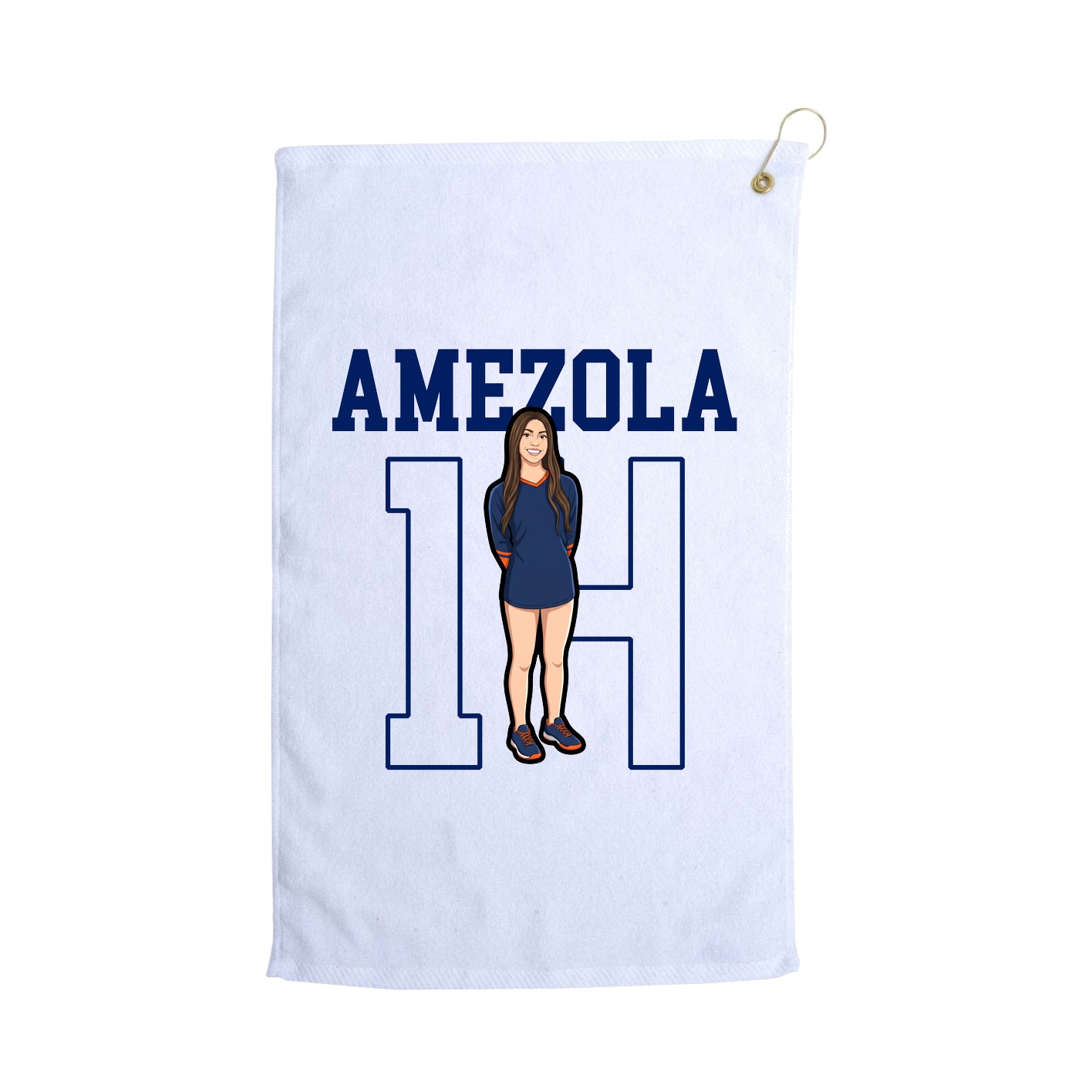 Terry Velour Golf Towel