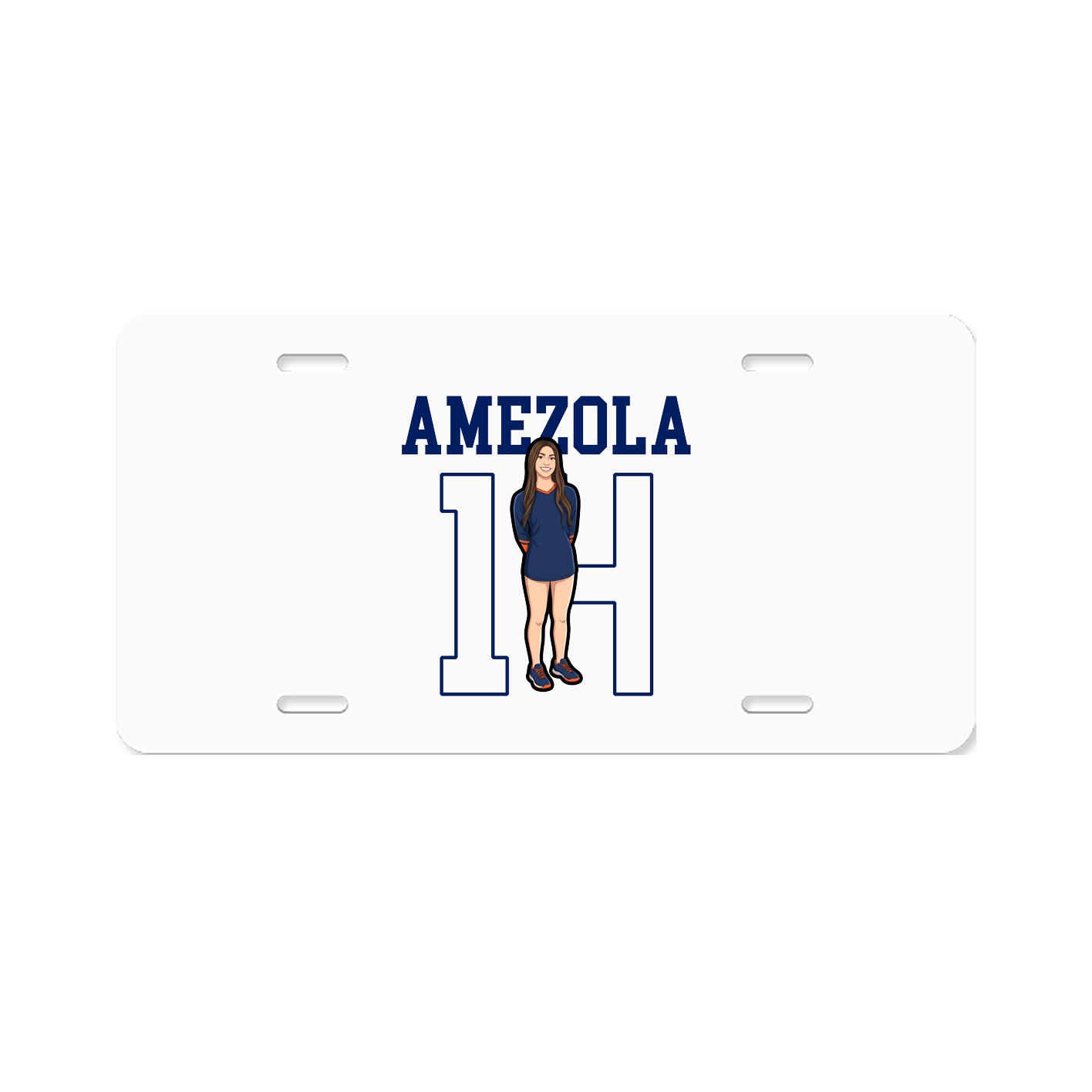 Aluminum License Plate