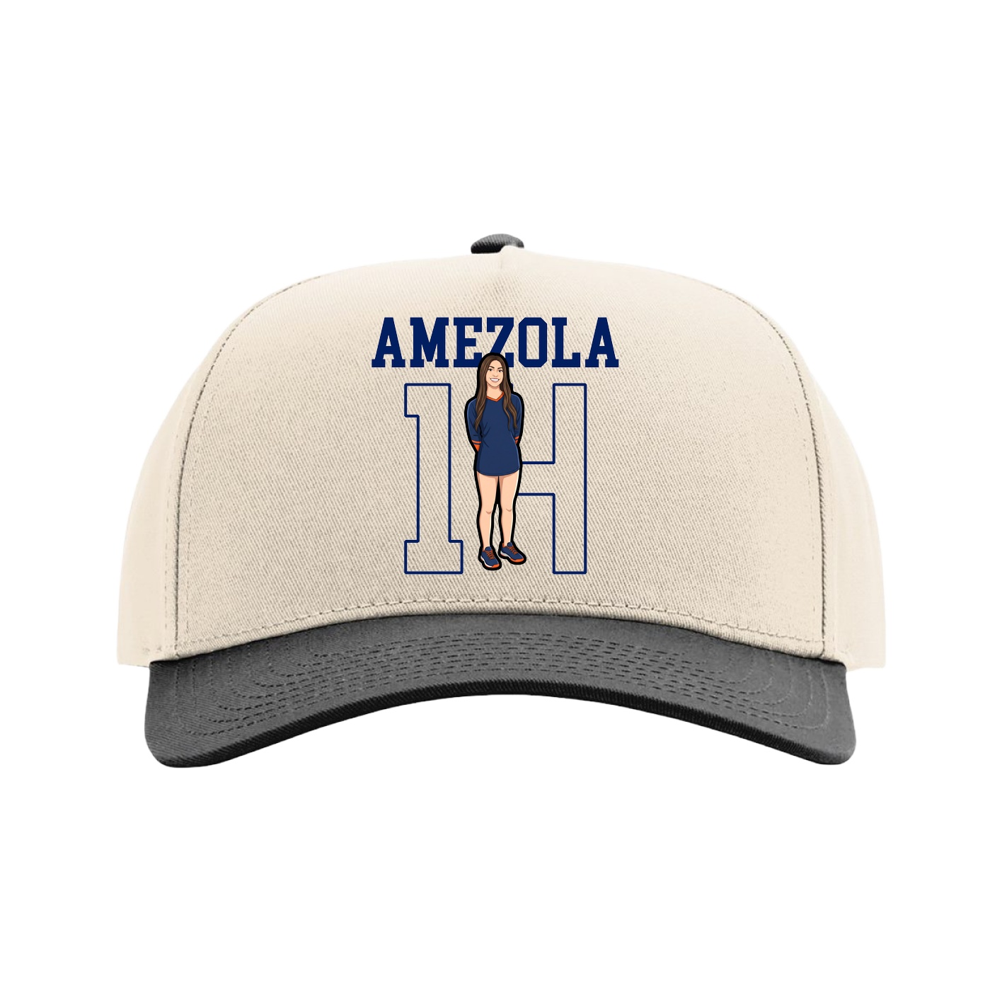 Full Fabric Five-Panel Champ Cap