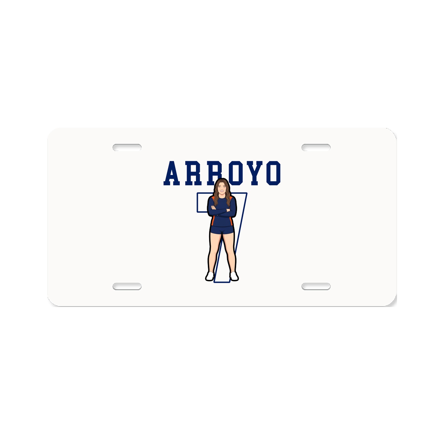 License Plate — Shirsey in Classic