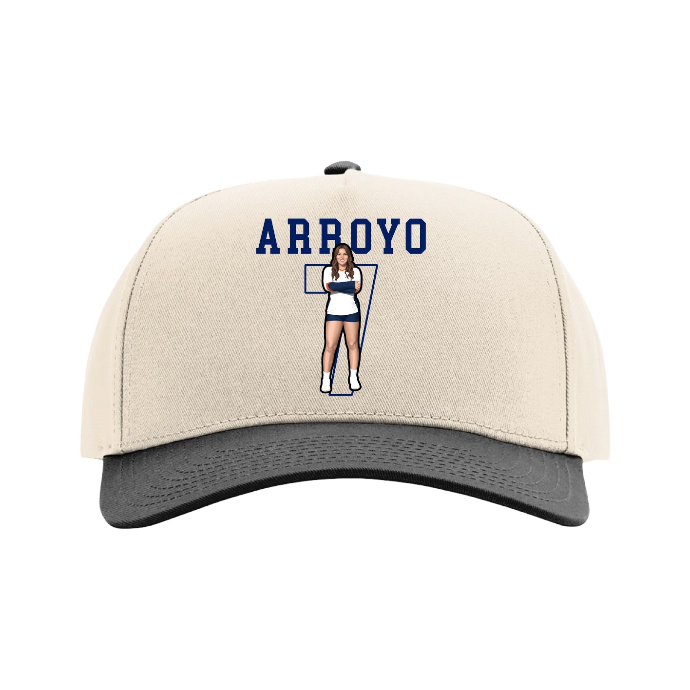Full Fabric Five-Panel Champ Cap